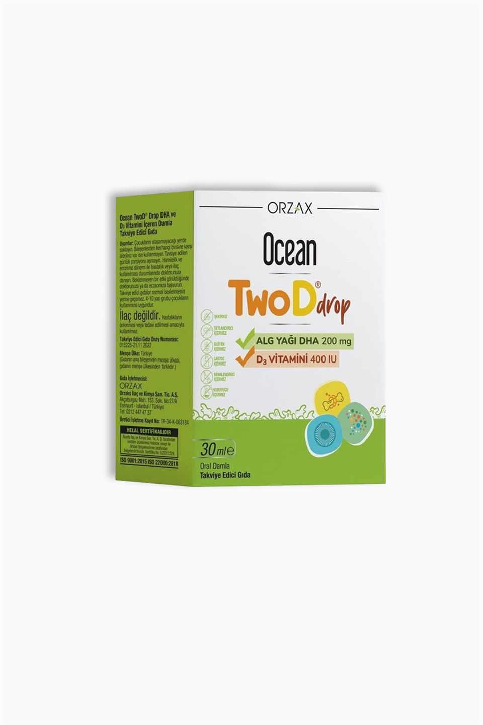 Ocean Twod Drop Damla 30 Ml | Orzax | Ocean Twod Drop Damla 30 Ml