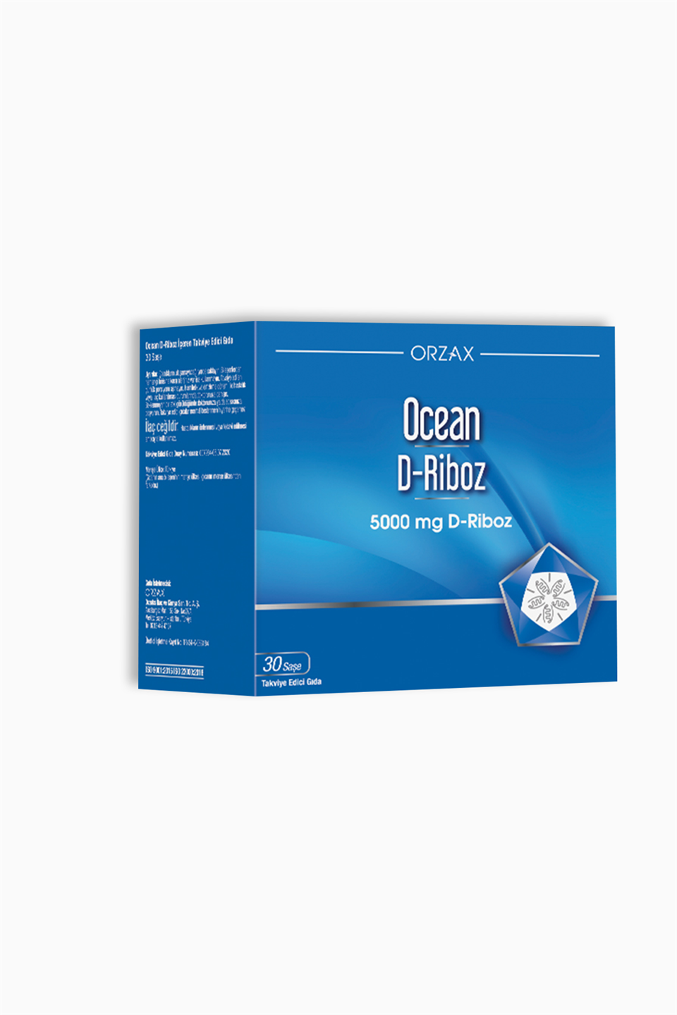 Orzax Ocean D-Riboz 5000 mg 30 Saşe | Orzax | Orzax Ocean D-Riboz 5000 mg 30 Saşe