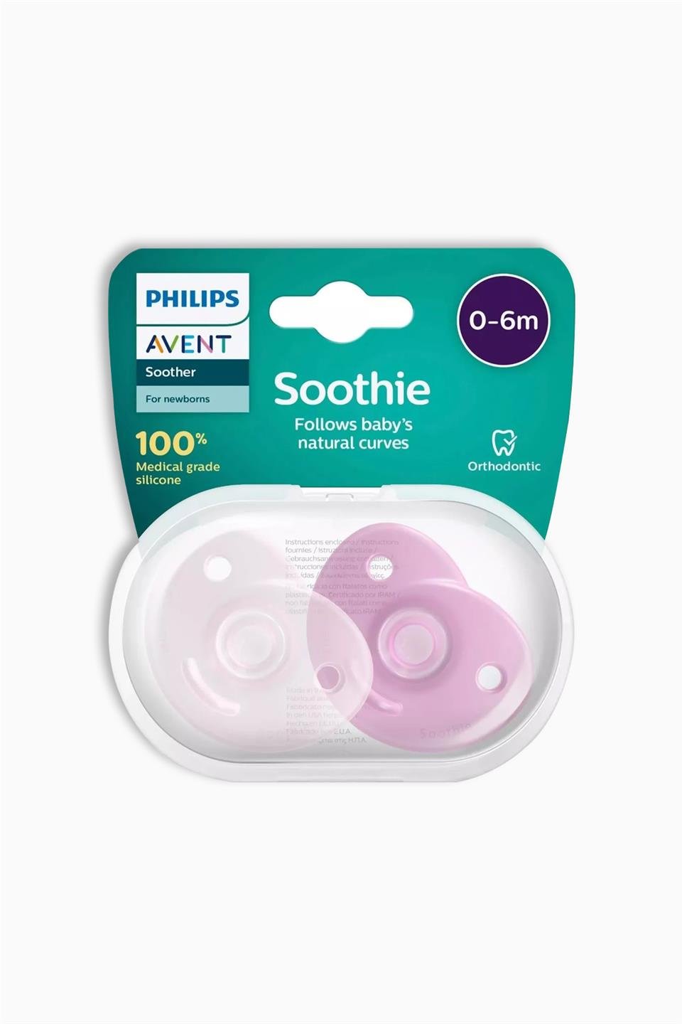 Philips Avent SCF099/22 Soothie 0-6 Kız Yalancı Emzik | Philips Avent | Philips Avent SCF099/22 Soothie 0-6 Kız Yalancı Emzik