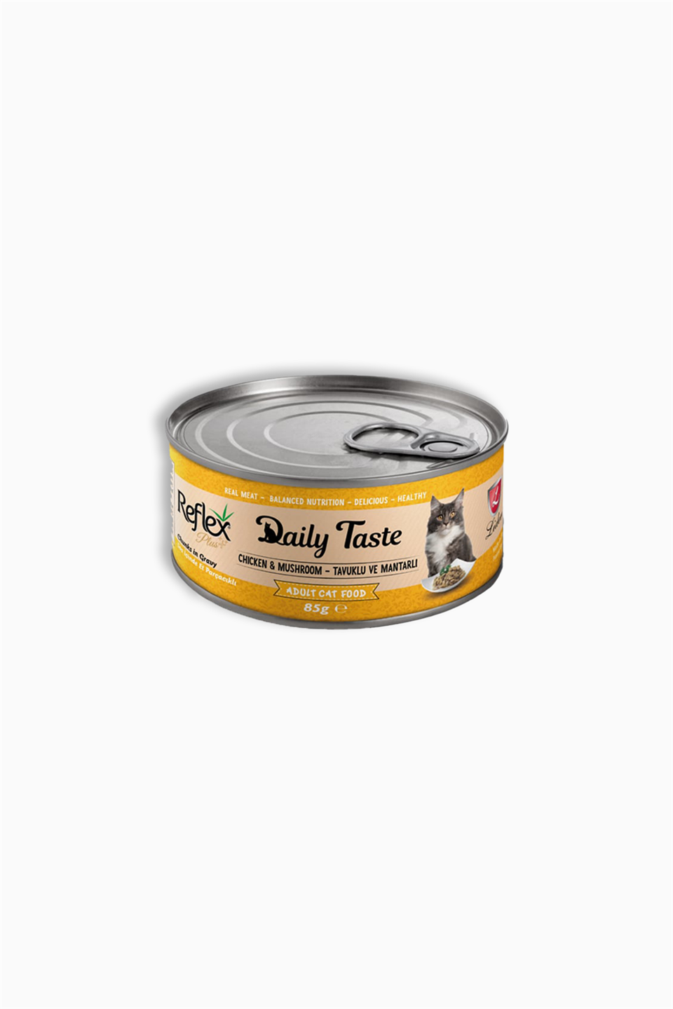 Reflex Plus Daily Taste Mousse With Tavuklu Ve Mantarlı Kıyılmış Kedi Konservesi 85 Gr | Reflex | Reflex Plus Daily Taste Mousse With Tavuklu Ve Mantarlı Kıyılmış Kedi Konservesi 85 Gr