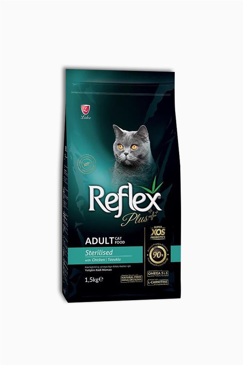 Reflex Plus Tavuklu Kısırlaştırılmış Kedi Maması 1,5 Kg | Reflex | Reflex Plus Tavuklu Kısırlaştırılmış Kedi Maması 1,5 Kg
