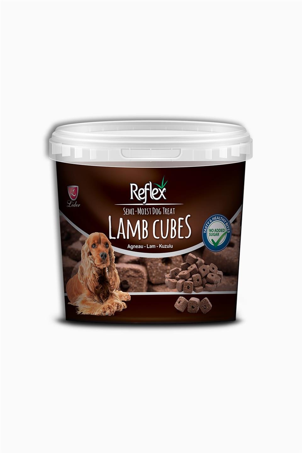 Reflex Semi-Moist Kuzulu Küp Köpek Ödül Maması 500gr | Reflex | Reflex Semi-Moist Kuzulu Küp Köpek Ödül Maması 500gr