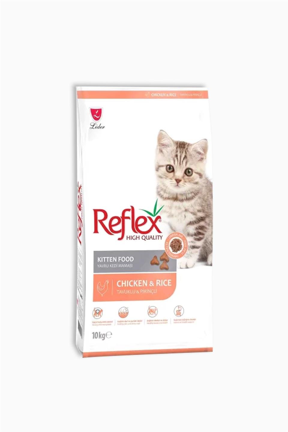 Reflex Tavuklu ve Pirinçli Yavru Kedi Maması 10kg | Reflex | Reflex Tavuklu ve Pirinçli Yavru Kedi Maması 10kg