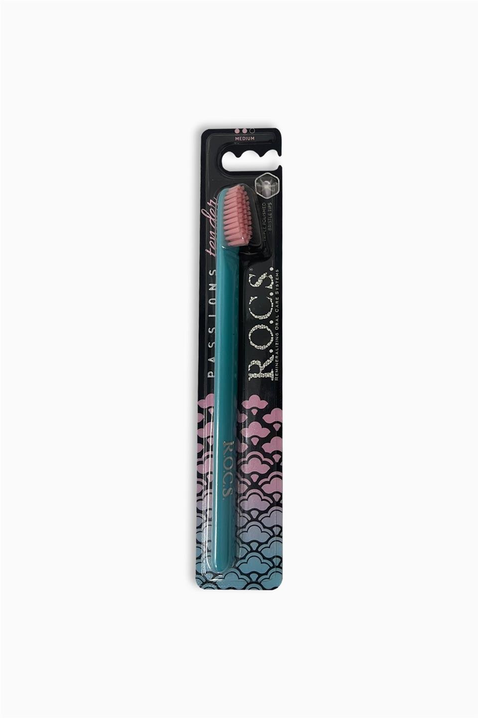 Rocs Passions Tender Diş Fırçası Medium-Mavi | Rocs | Rocs Passions Tender Diş Fırçası Medium-Mavi