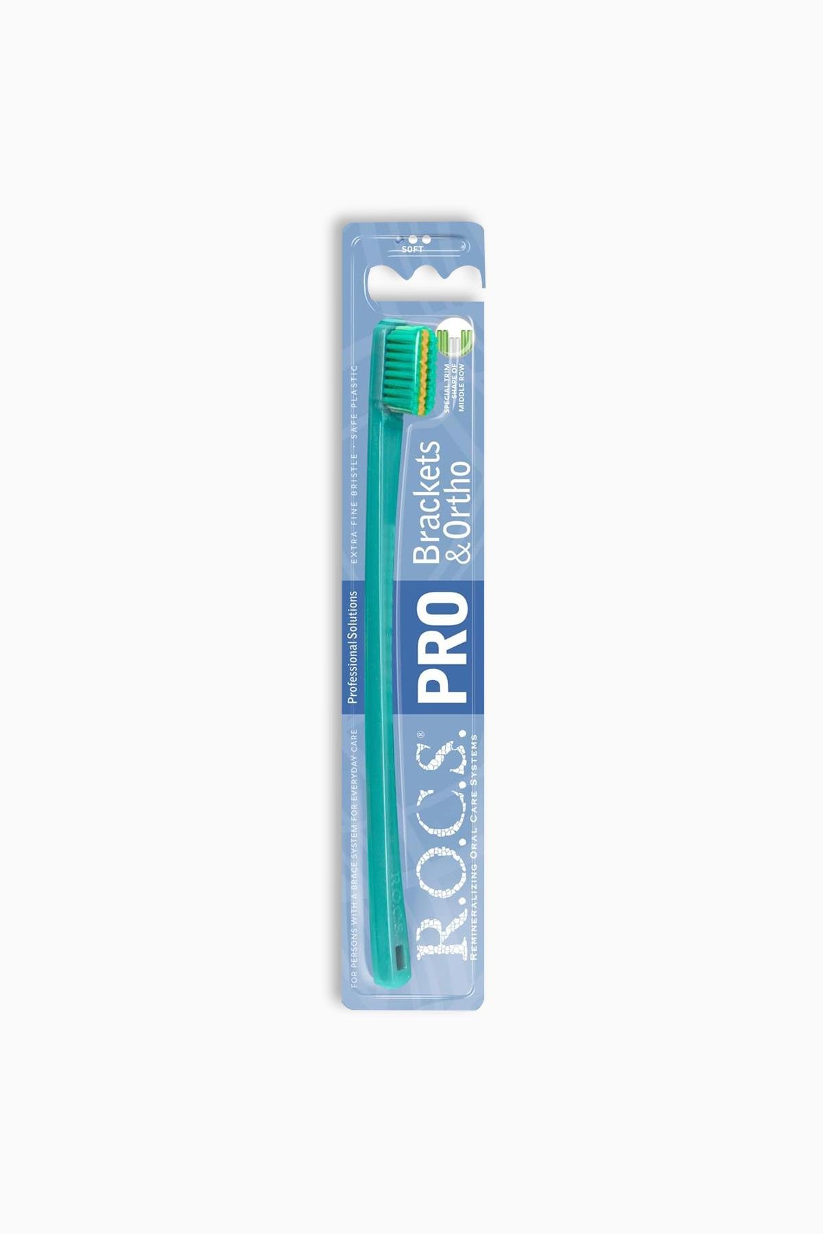 Rocs Pro Brackets & Ortho Diş Fırçası - Mavi | Rocs | Rocs Pro Brackets & Ortho Diş Fırçası