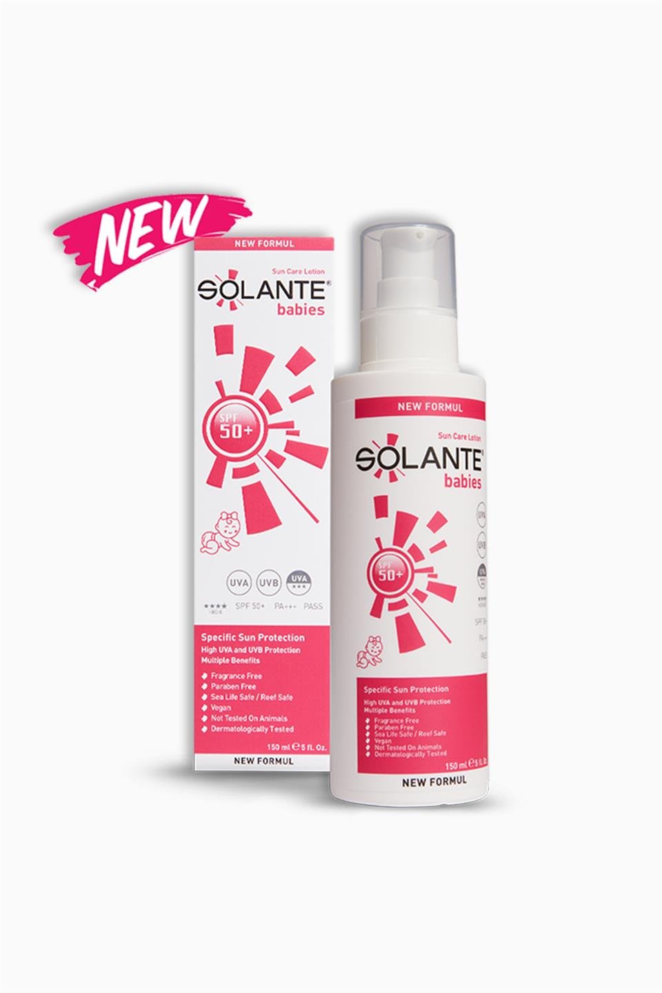 Solante Bebek Losyon Spf50+ 150 Ml | Solante | Solante Bebek Losyon Spf50+ 150 Ml