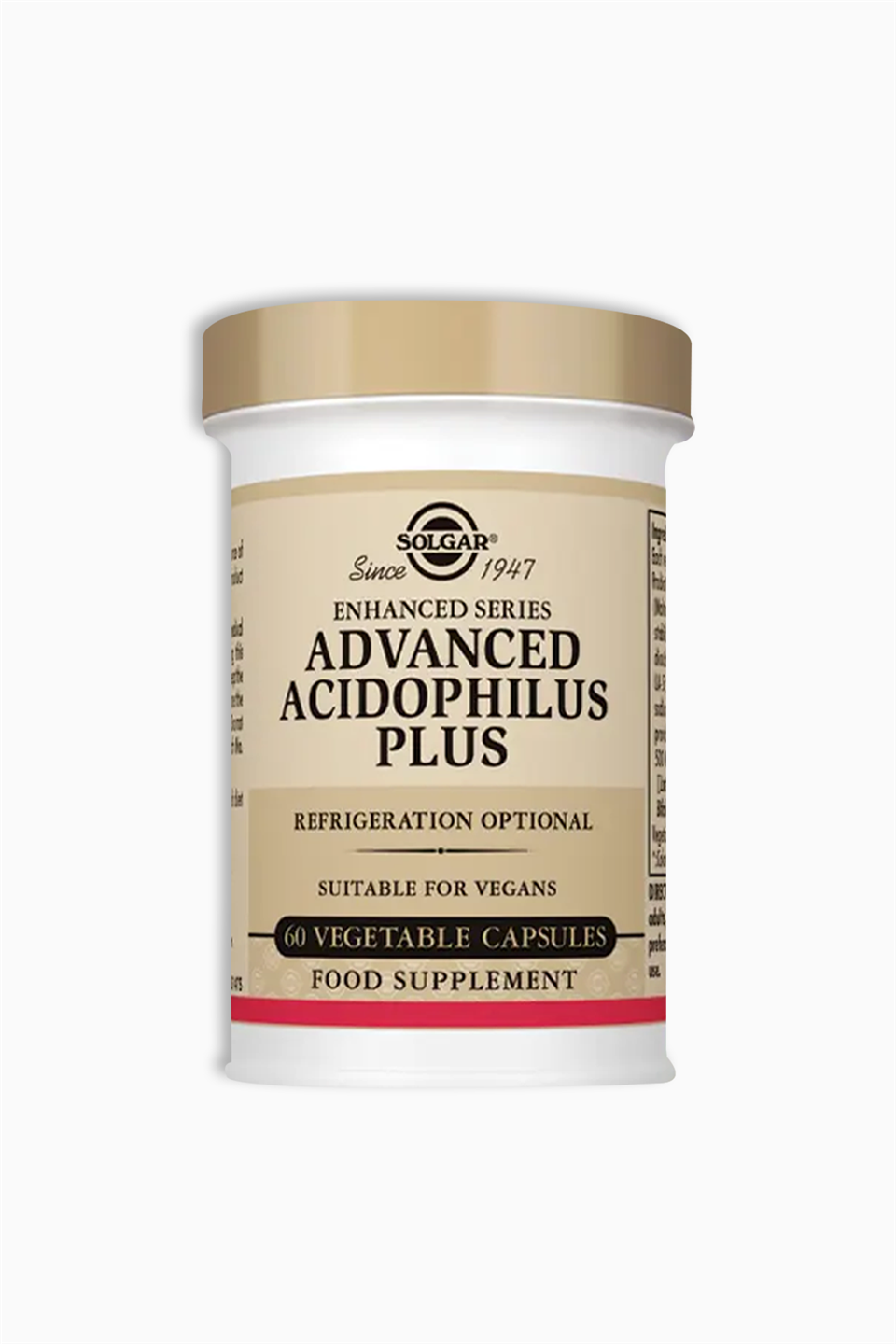 Solgar Advanced Acidophilus Plus 60 V-Kapsül | Solgar | Solgar Advanced Acidophilus Plus 60 V-Kapsül