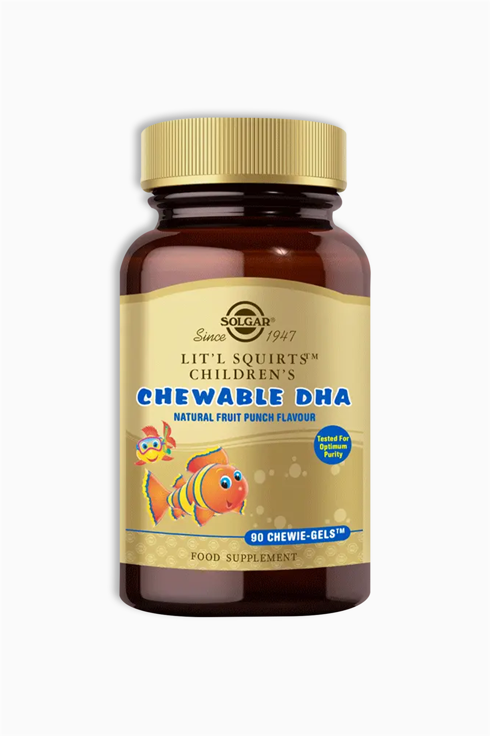 Solgar Lit'l Squirts Children's Chewable DHA 90 Çiğneme Tableti | Solgar | Solgar Lit'l Squirts Children's Chewable DHA 90 Çiğneme Tableti