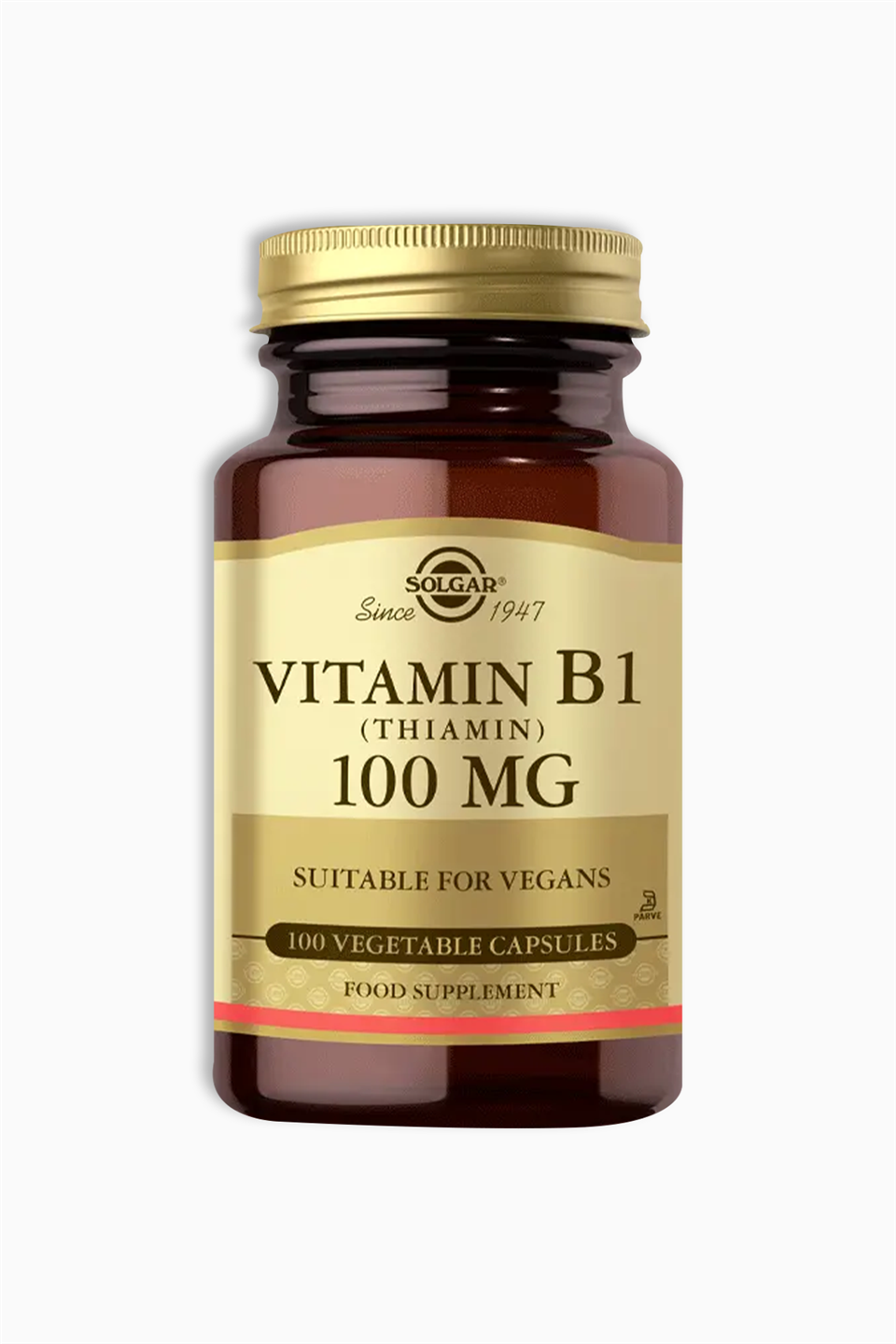 Solgar Vitamin B1 (Thiamin) 100 mg 100 Kapsül | Solgar | Solgar Vitamin B1 (Thiamin) 100 mg 100 Kapsül