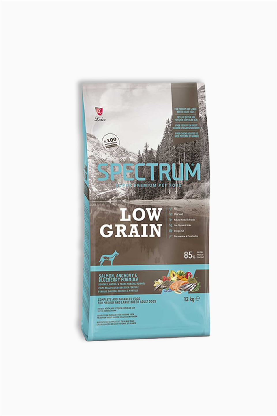 Spc Lg Salmon&Anchovy Medıum And Large Breed Adult Dogs 12 Kg | Spectrum | Spc Lg Salmon&Anchovy Medıum And Large Breed Adult Dogs 12 Kg