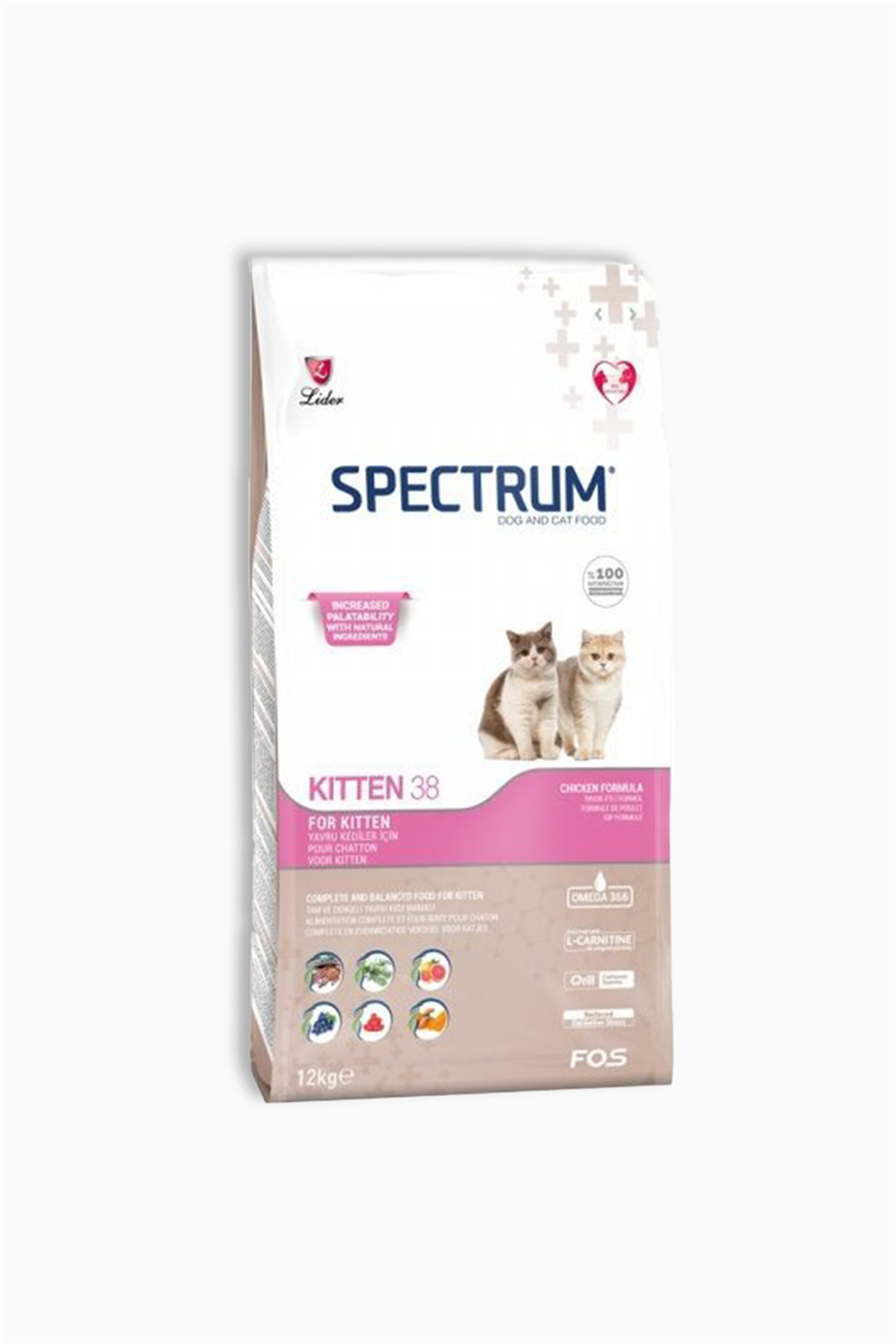 Spectrum Kitten38 Tavuklu Yavru Kedi Maması 12 Kg | Spectrum | Spectrum Kitten38 Tavuklu Yavru Kedi Maması 12 Kg