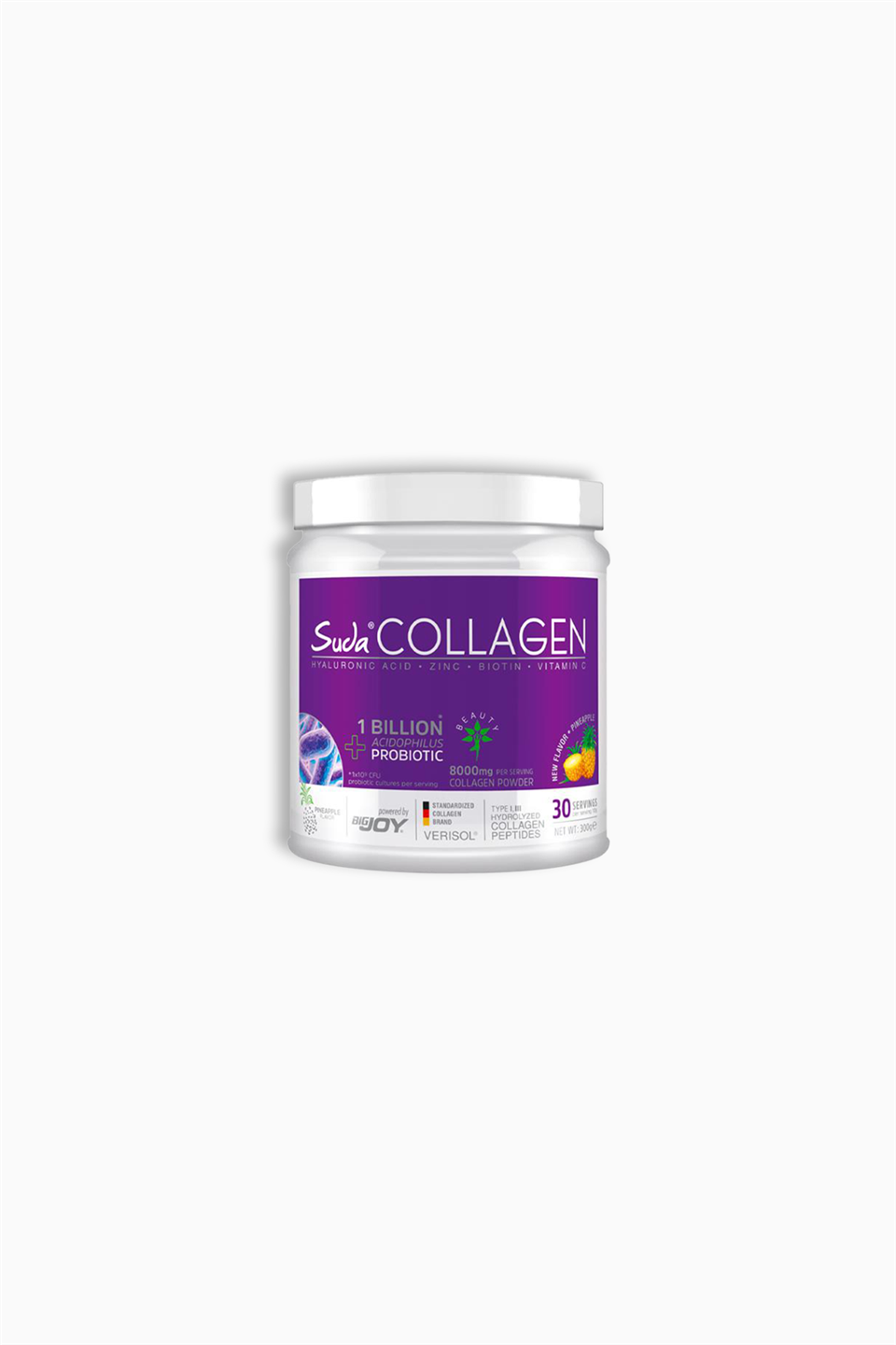 Suda Collagen Probiyotik Ananas Aromalı 300 gr | Suda Collagen  | Suda Collagen Probiyotik Ananas Aromalı 300 gr