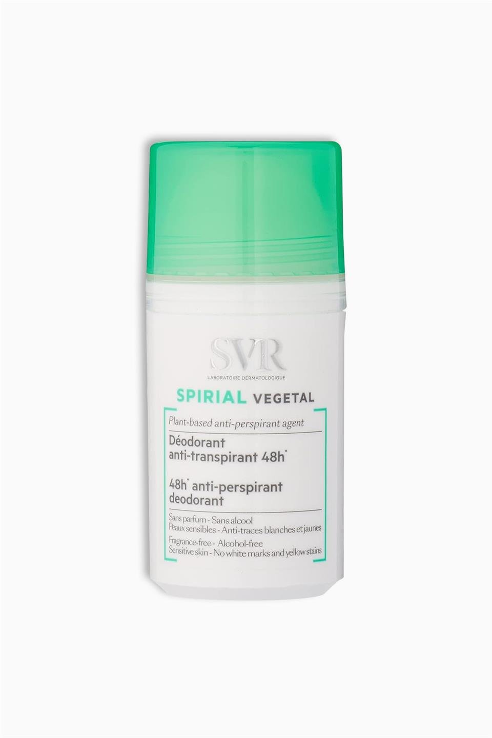 SVR Spirial Deodorant Anti-Transpirant Vegetal Roll-On 50 ml | Svr | SVR Spirial Deodorant Anti-Transpirant Vegetal Roll-On 50 ml