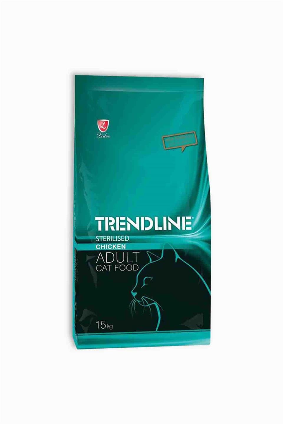 Trendline Kısırlaştırılmış Tavuklu Kedi Maması 15 Kg | Trendline | Trendline Kısırlaştırılmış Tavuklu Kedi Maması 15 Kg