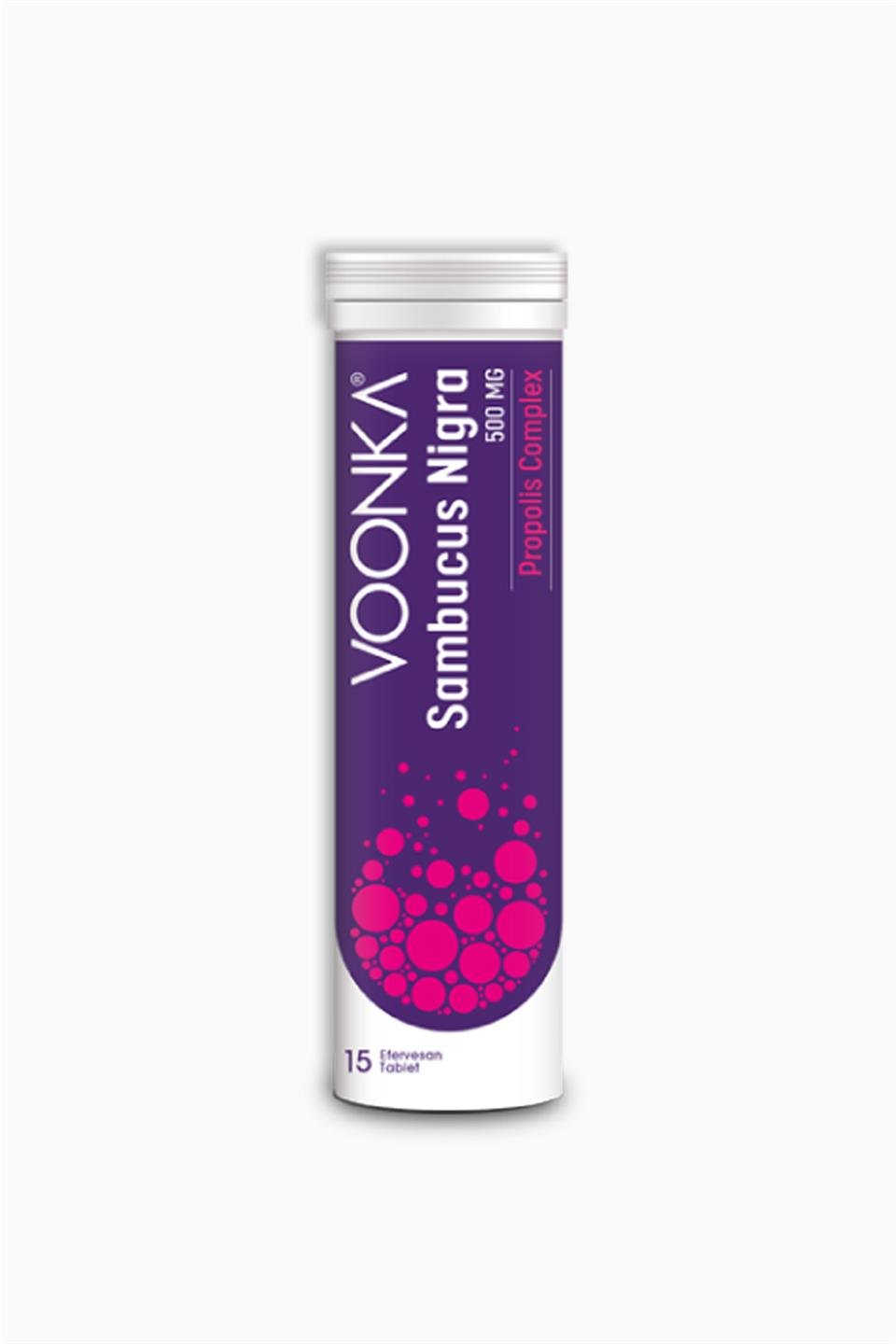 Voonka Sambucus Nigra Propolis Complex 15 Efervesan Tablet | Voonka | Voonka Sambucus Nigra Propolis Complex 15 Efervesan Tablet