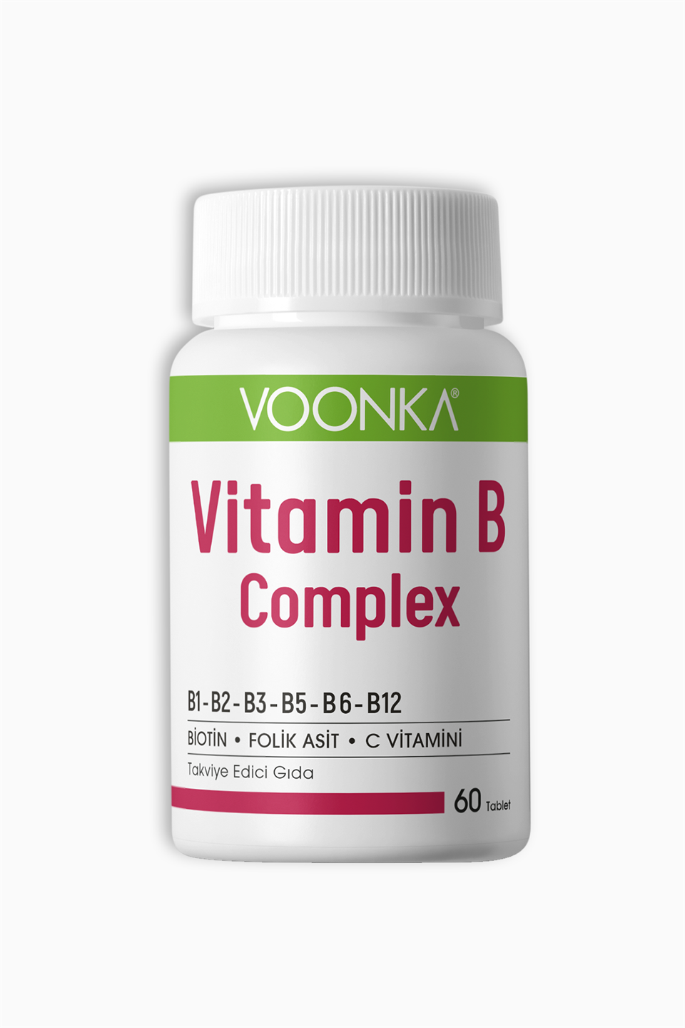 Voonka Vitamin B Complex 60 Tablet | Voonka | Voonka Vitamin B Complex 62 Tablet