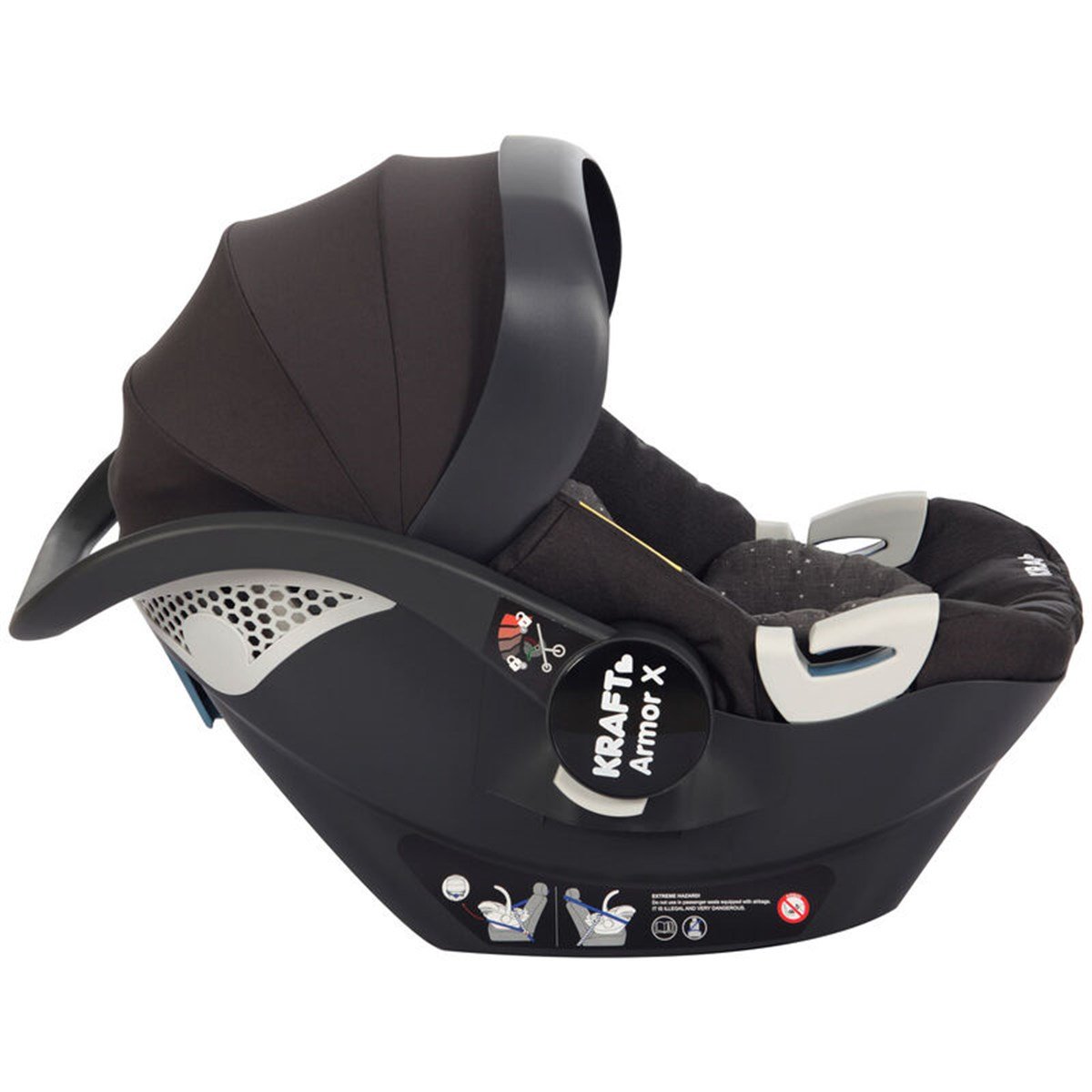 Armor X 0 - 13 kg Oto Koltuğu Koyu Gri