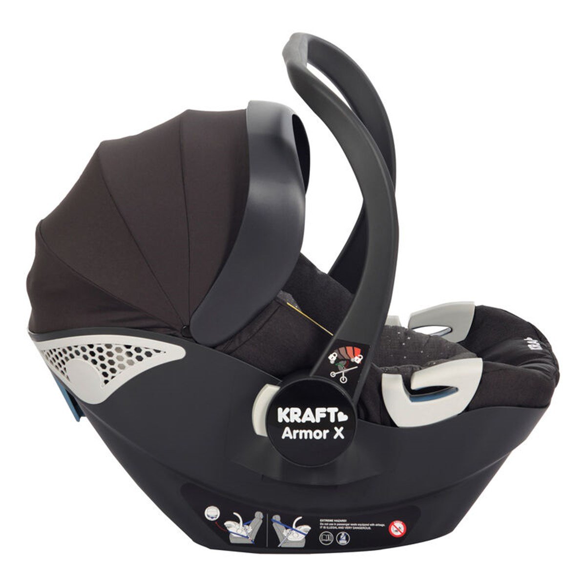 Armor X 0 - 13 kg Oto Koltuğu Koyu Gri
