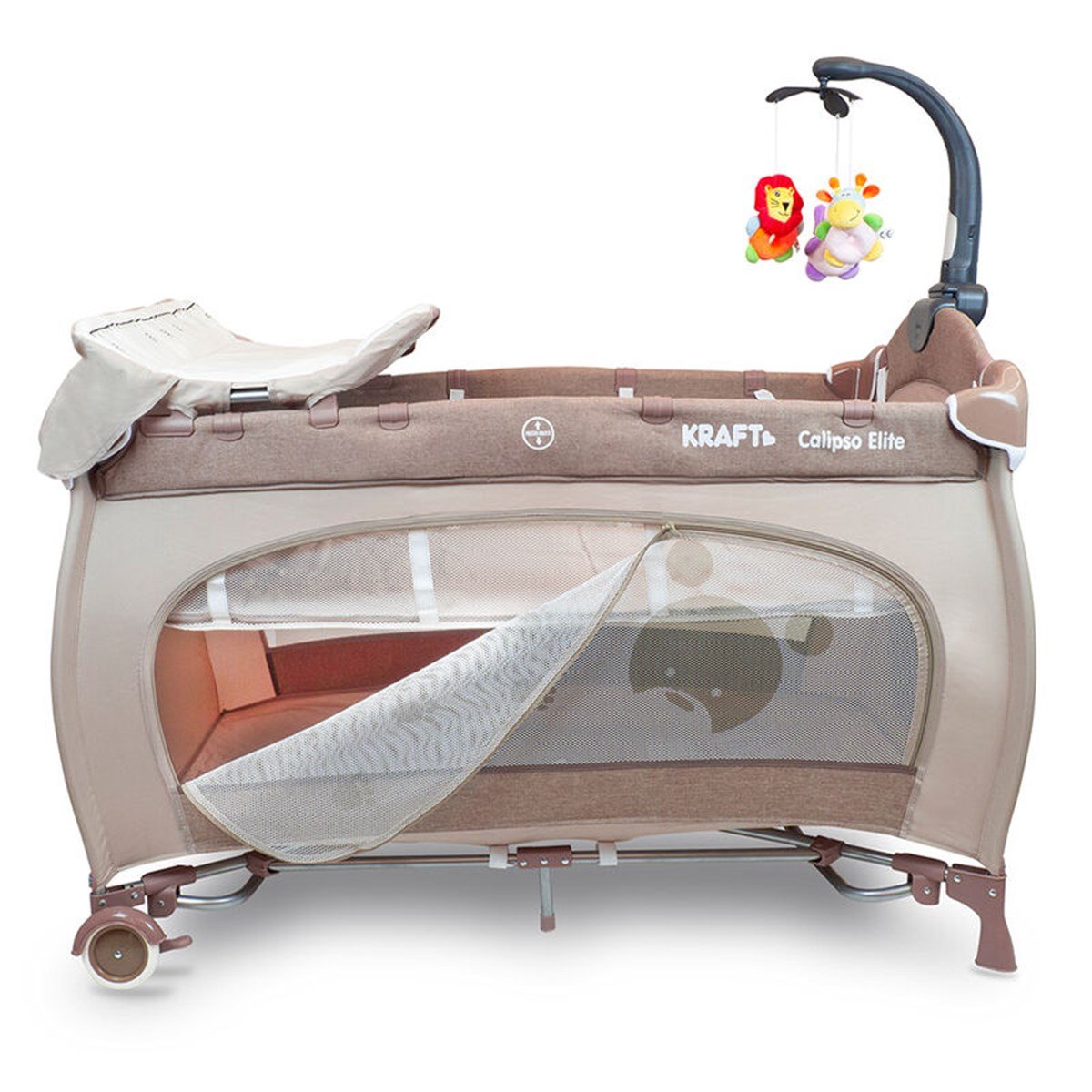 CALIPSO ELITE DÖNENCELİ OYUN PARKI - BEIGE