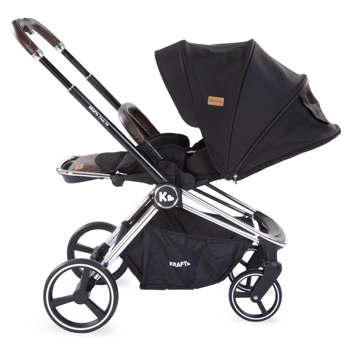 Cheer PR Travel Sistem Bebek Arabası Siyah Rose Gold