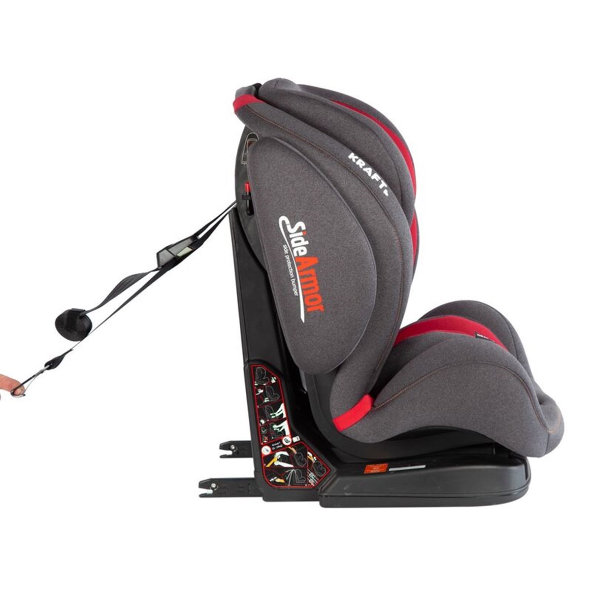 Dublin Fix 9-36 kg Oto Koltuğu Gri