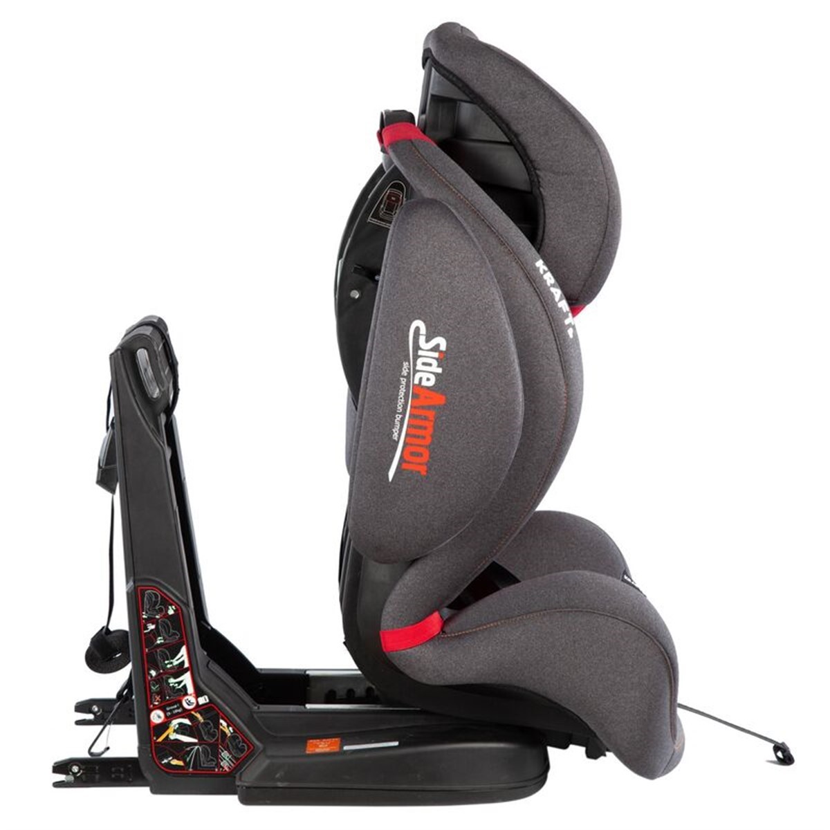 Dublin Fix 9-36 kg Oto Koltuğu Gri