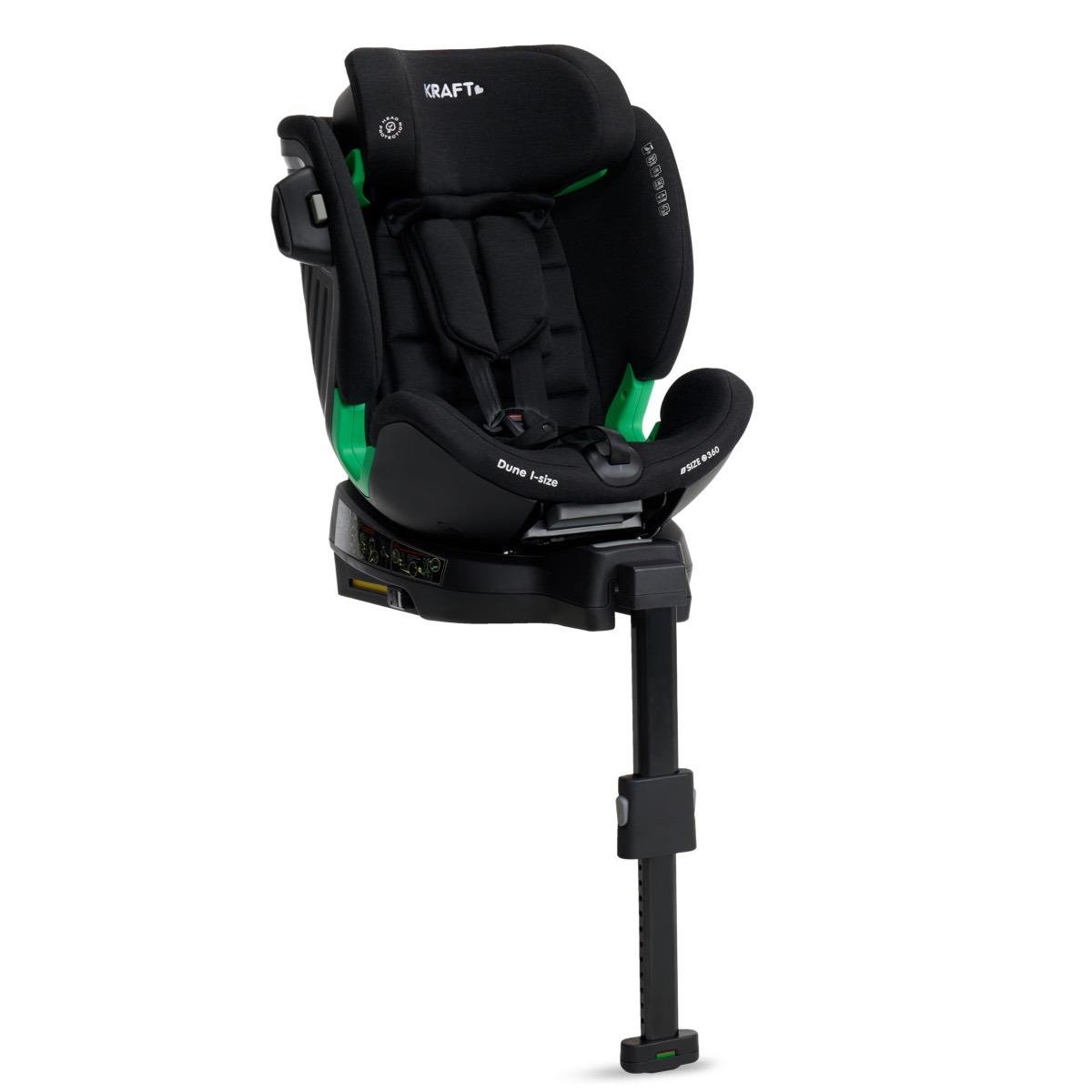 Dune Fix i-size (40-150 cm) 0-36 Kg Oto Koltuğu Siyah