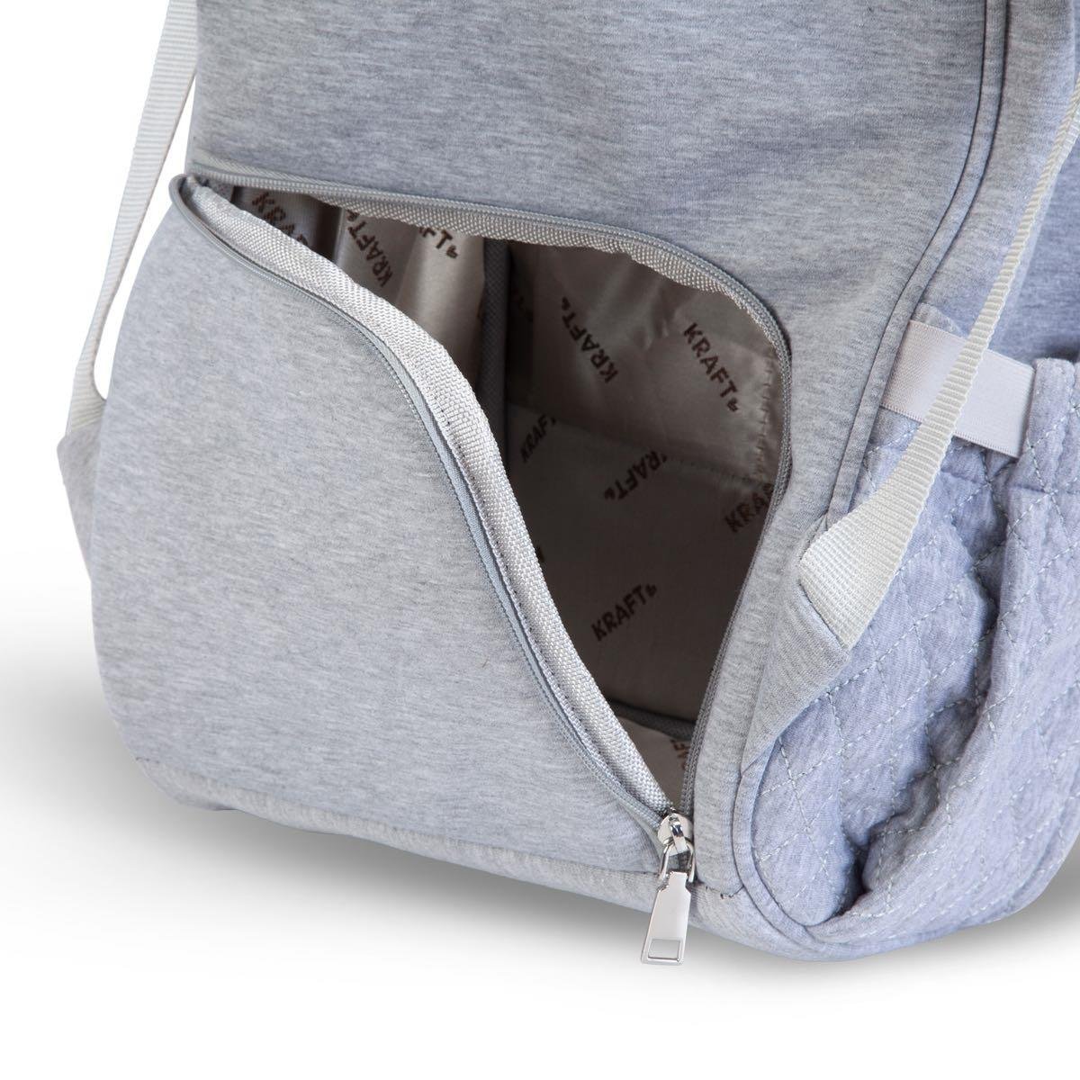 Ebony Bebek Bakım Sırt Çantası Gri