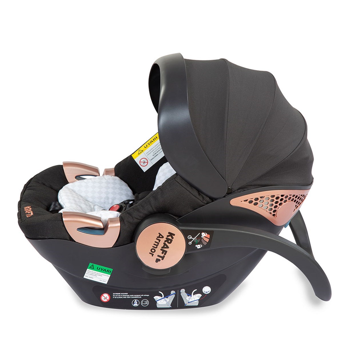 Extreme Travel Sistem Bebek Arabası - Siyah
