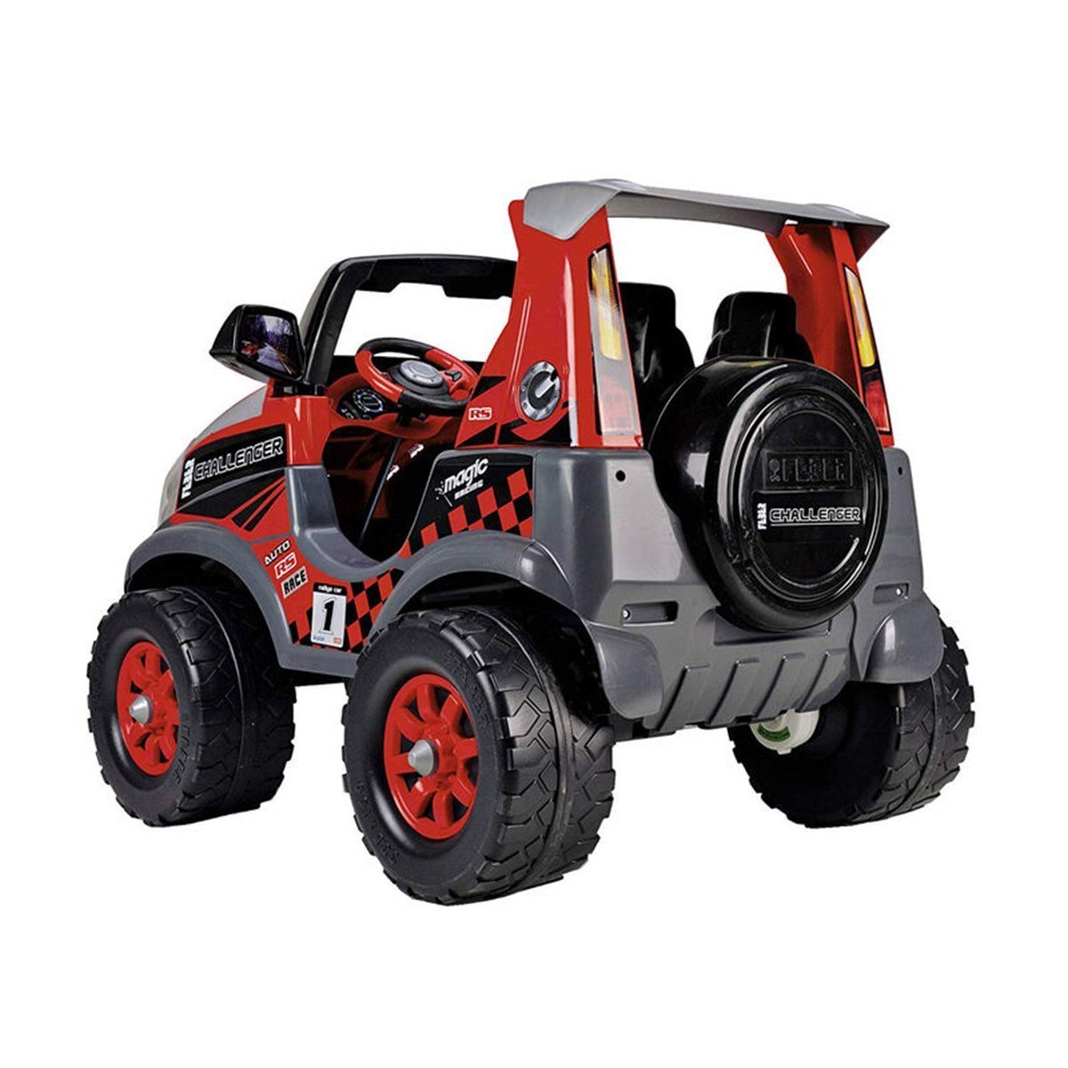 Feber Challenger Jeep (2 Kişilik) 12V Akülü Araba