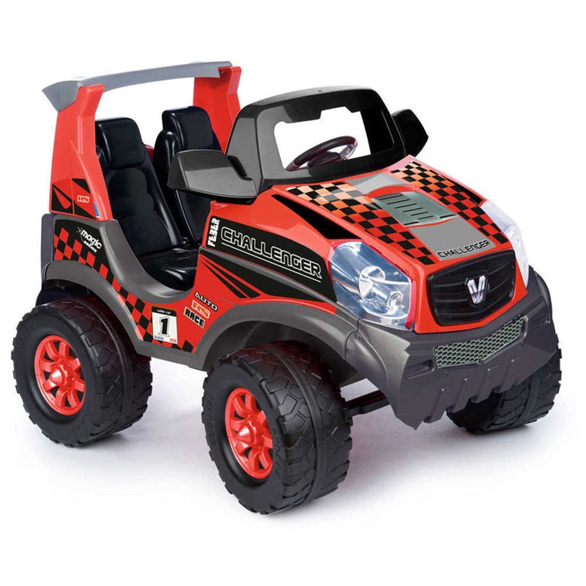 Feber Challenger Jeep (2 Kişilik) 12V Akülü Araba