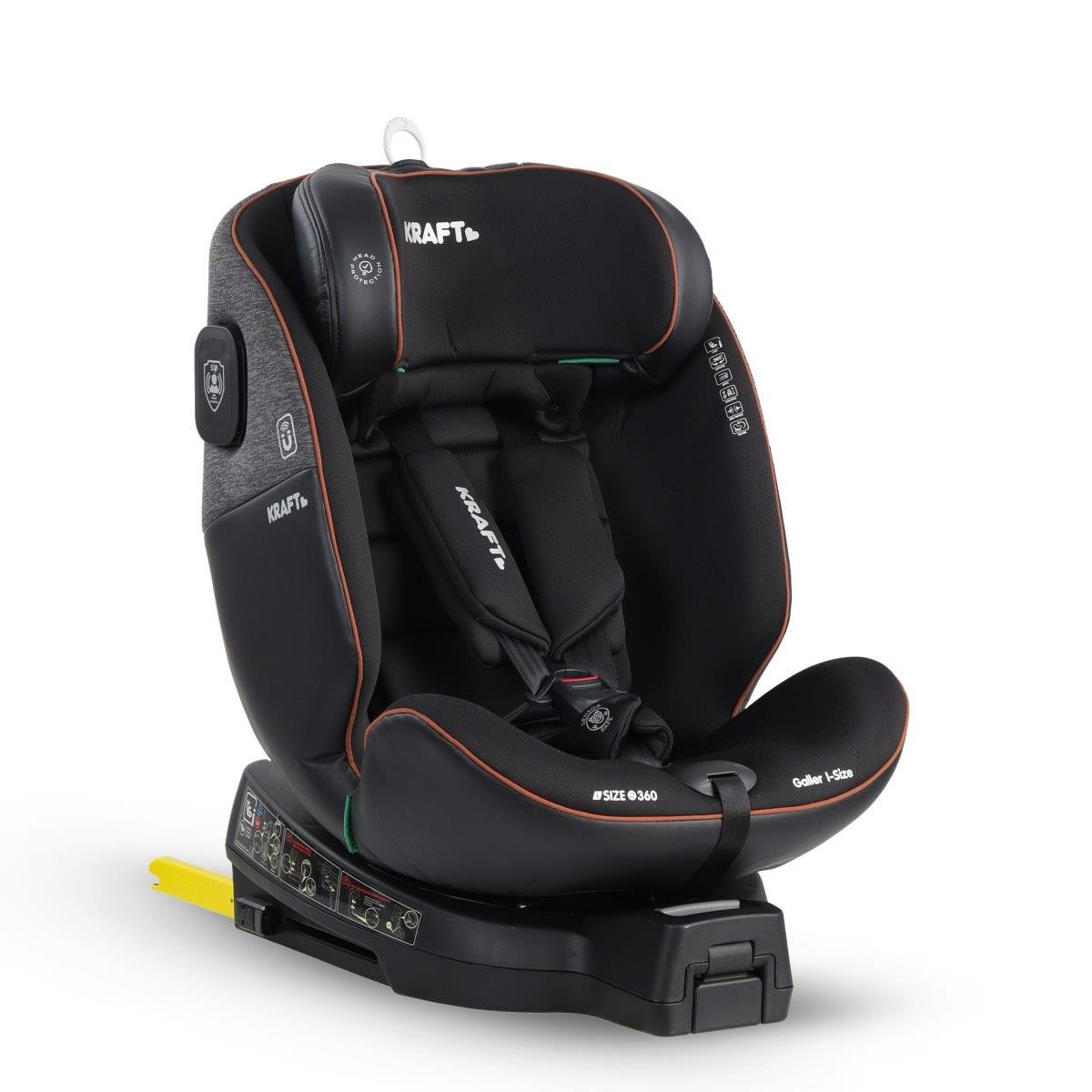 Galler i-size (40-150 cm) 0-36 Kg Oto Koltuğu Gri