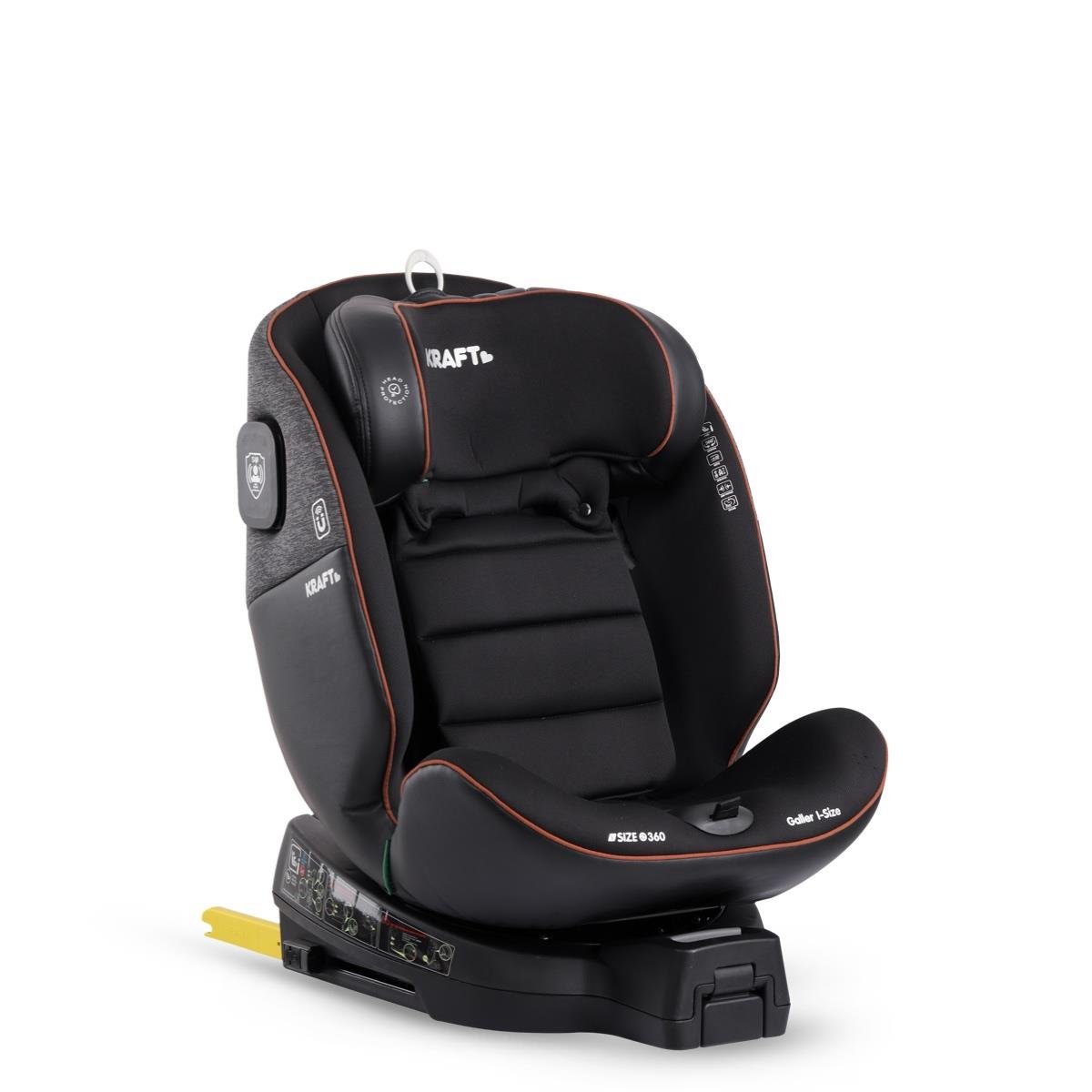 Galler i-size (40-150 cm) 0-36 Kg Oto Koltuğu Siyah