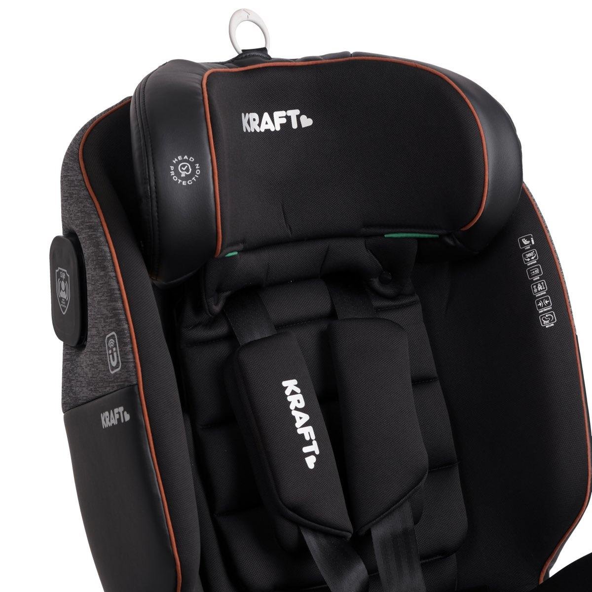 Galler i-size (40-150 cm) 0-36 Kg Oto Koltuğu Siyah