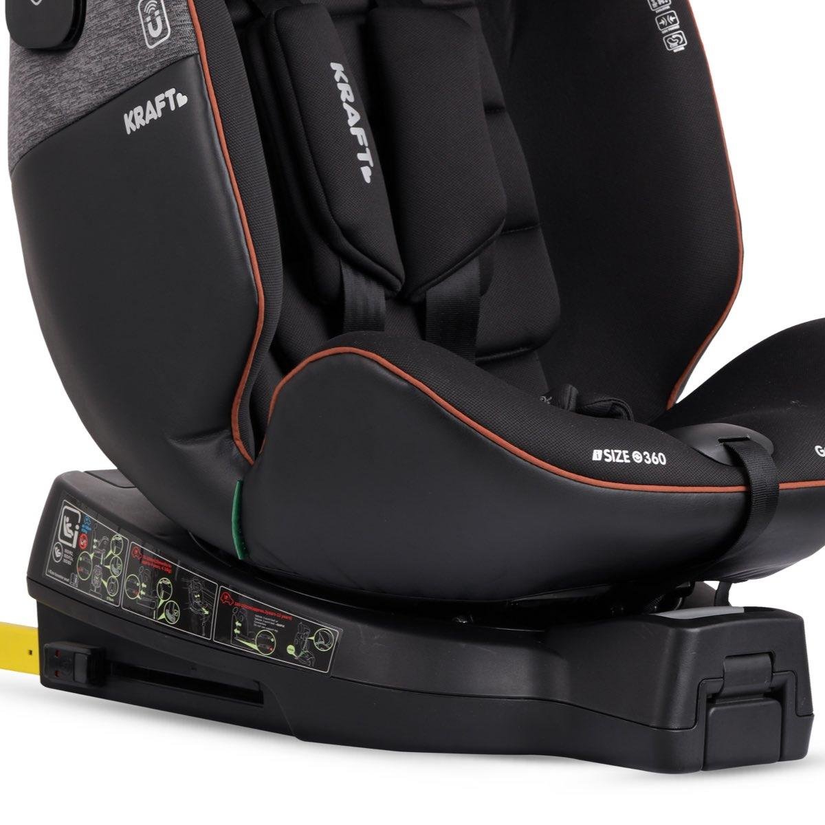 Galler i-size (40-150 cm) 0-36 Kg Oto Koltuğu Gri