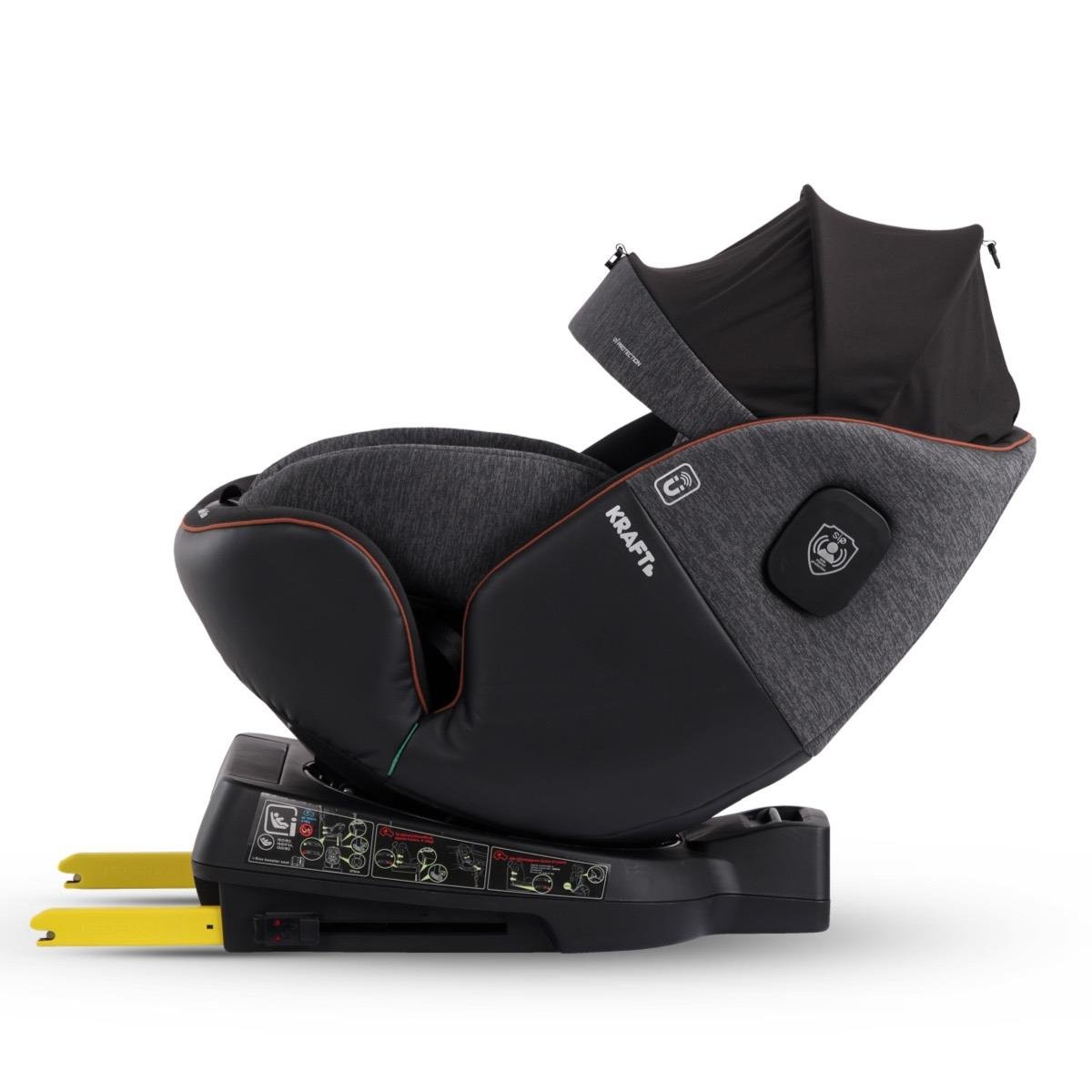 Galler i-size (40-150 cm) 0-36 Kg Oto Koltuğu Siyah