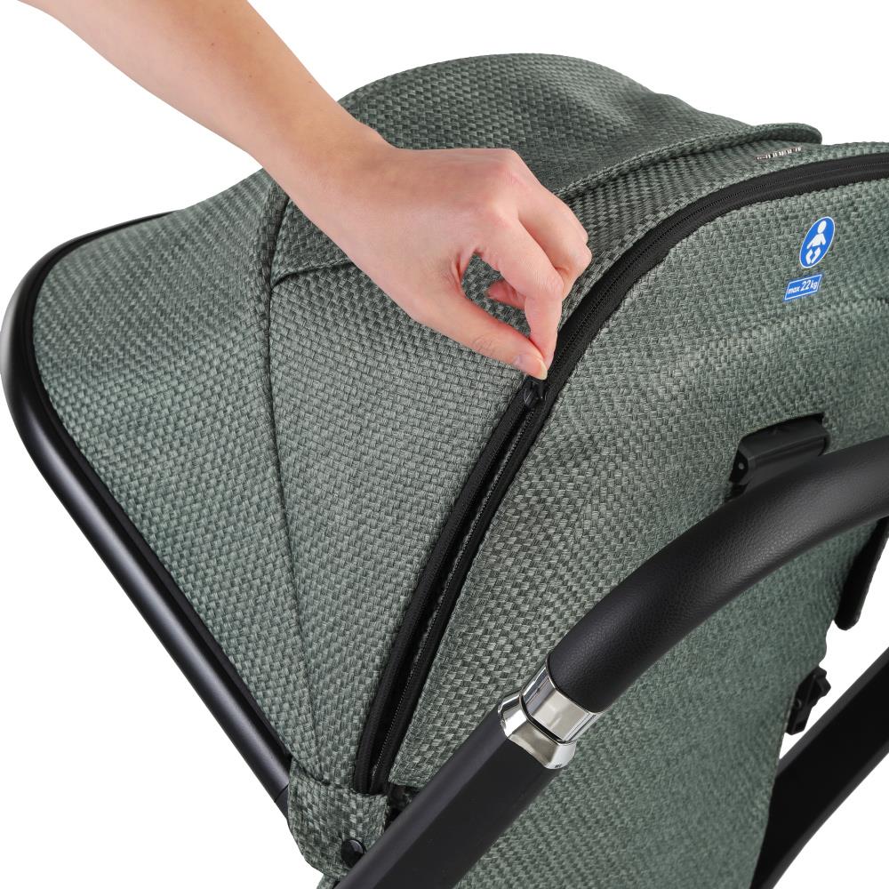 Kobe Bebek Arabası Siyah - Yeşil