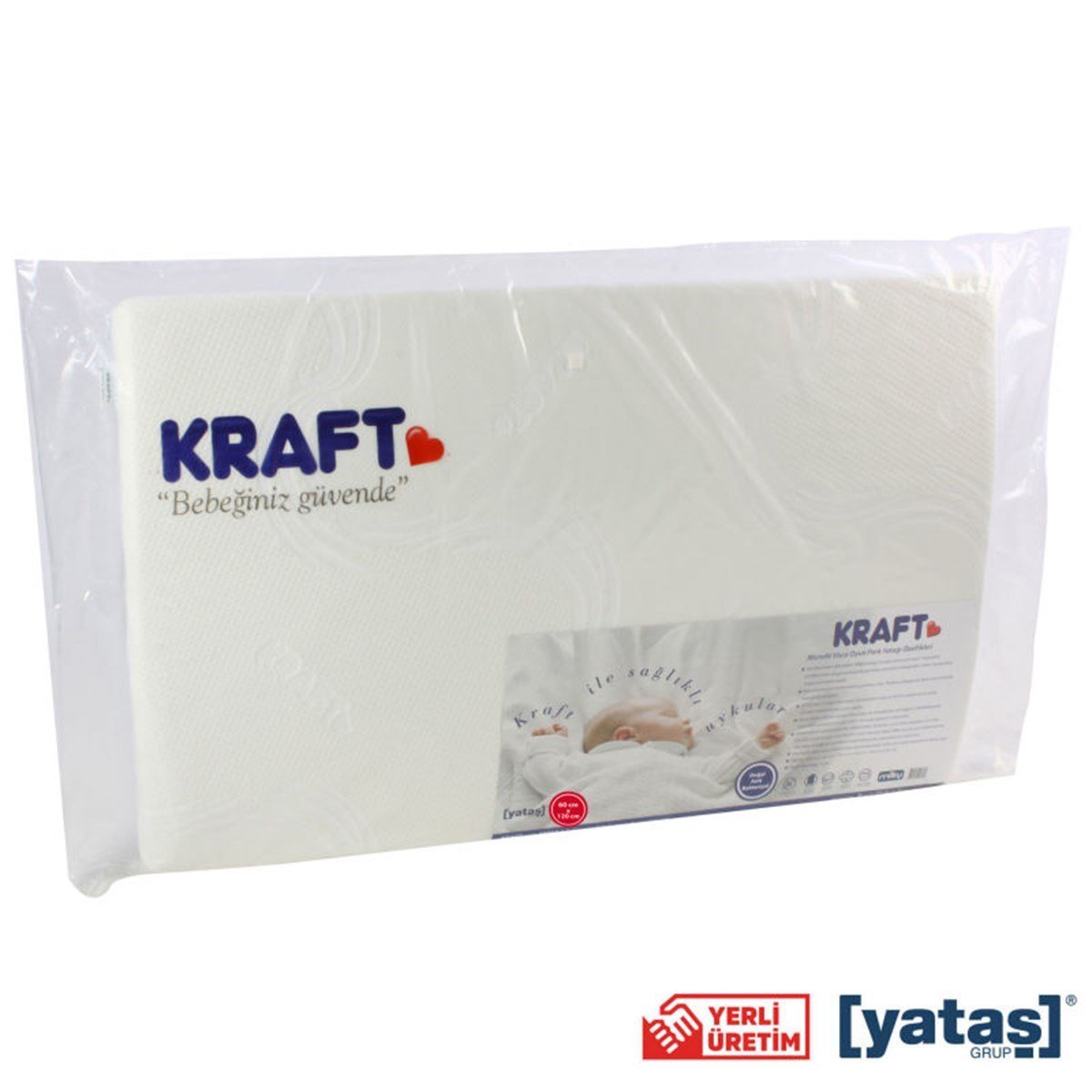 Kraft Yataş Micro Fit Visco Oyun Park Yatağı (60*120)