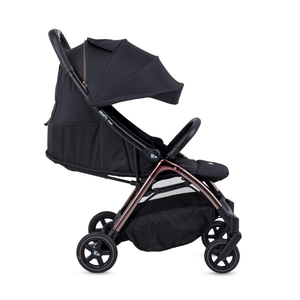 Magic Travel Sistem Bebek Arabası Siyah Bronz