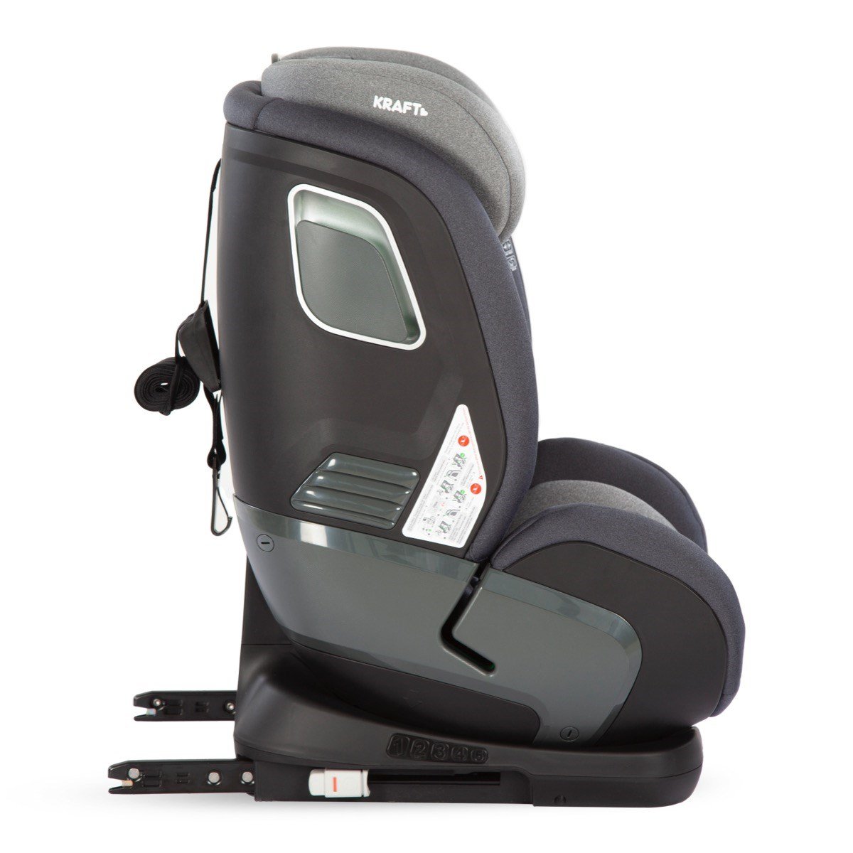Omega i-Size (76-150 cm) 9-36 Kg Isofixli Oto Koltuğu Kırmızı