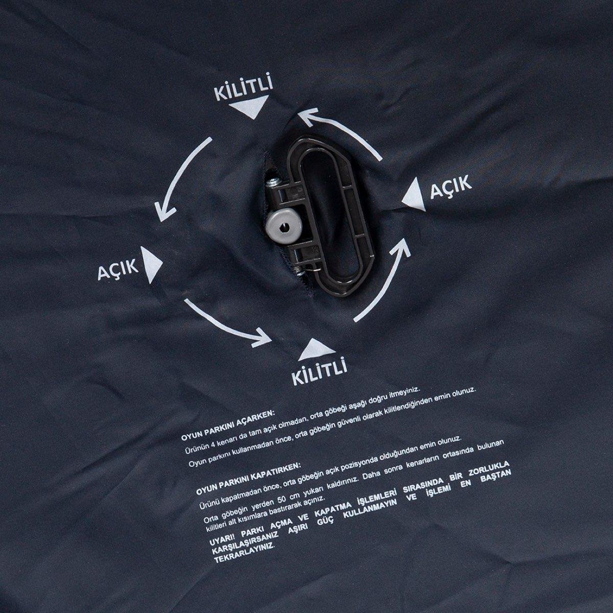 Pasific Oyun Parkı 70*110 cm Koyu Gri