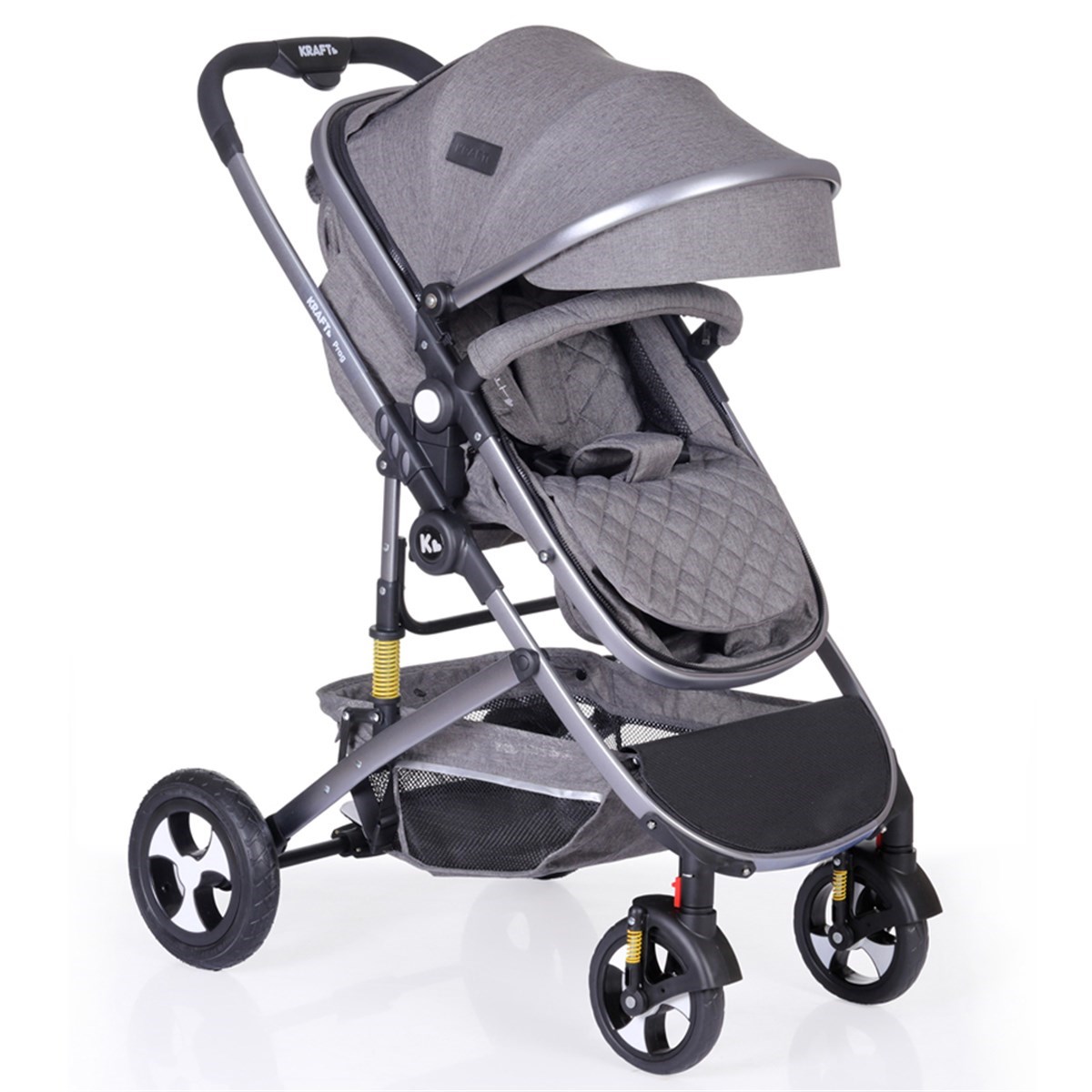 PRAG SINGLE BEBEK ARABASI – LIGHT GREY
