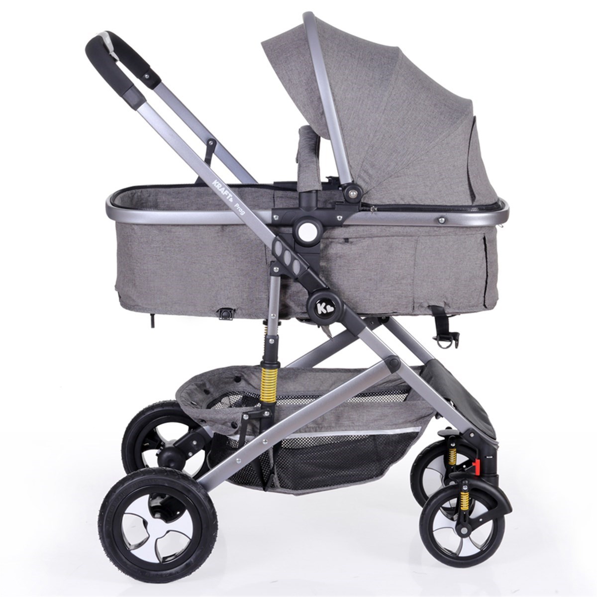 PRAG SINGLE BEBEK ARABASI – LIGHT GREY
