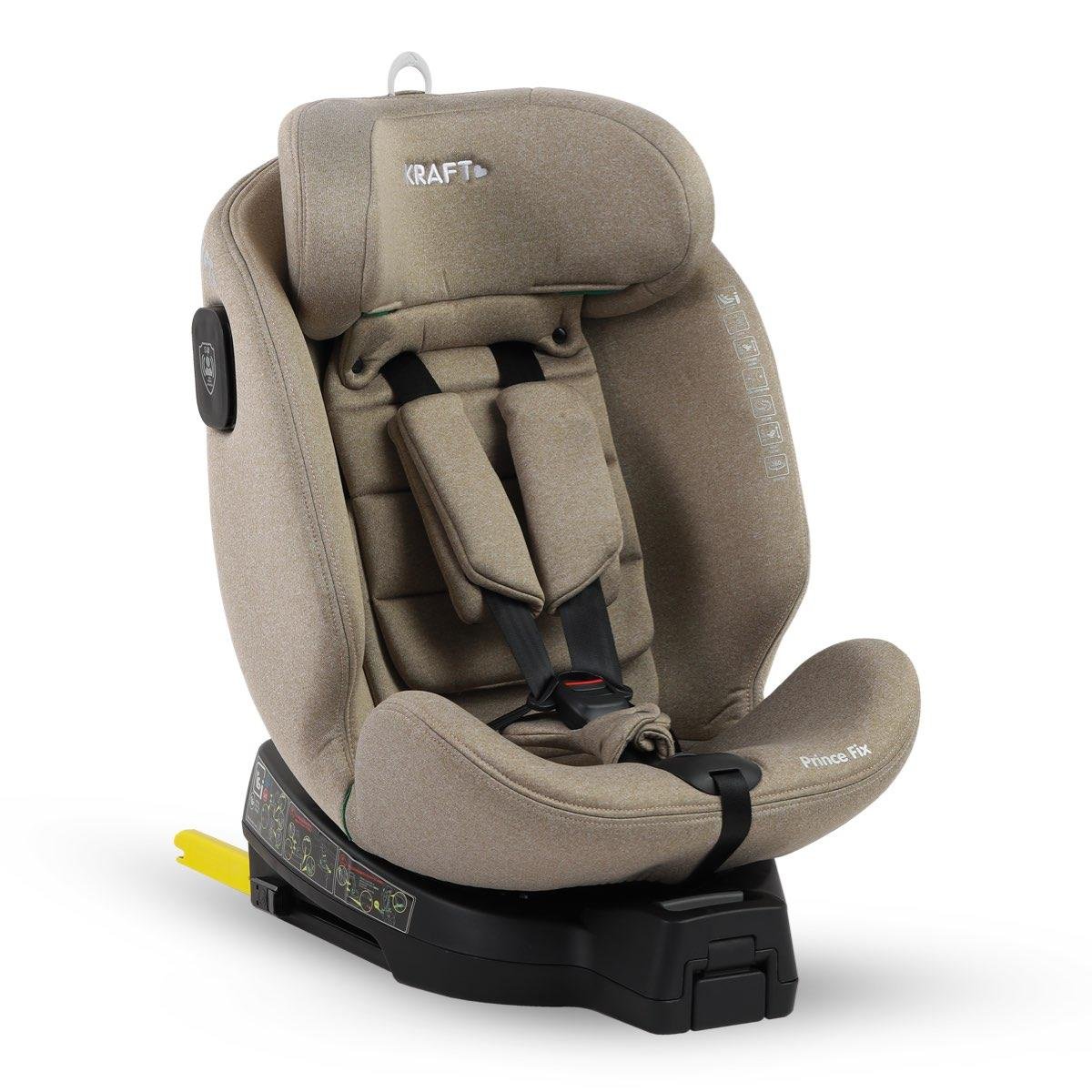 Prince Fix i-size (40-150 cm) 0-36 Kg Oto Koltuğu Bej