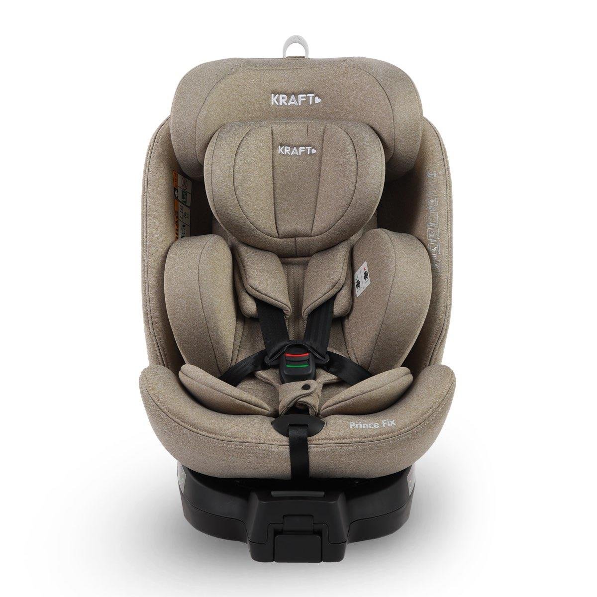 Prince Fix i-size (40-150 cm) 0-36 Kg Oto Koltuğu Bej