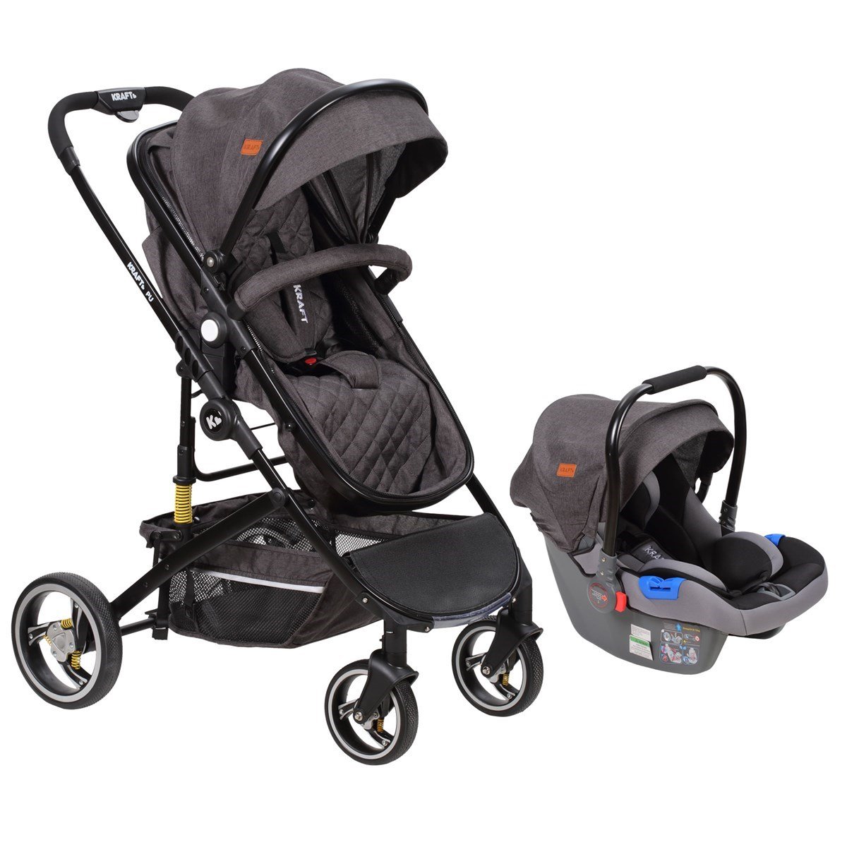 PU TRAVEL B ARABASI - DARK GREY