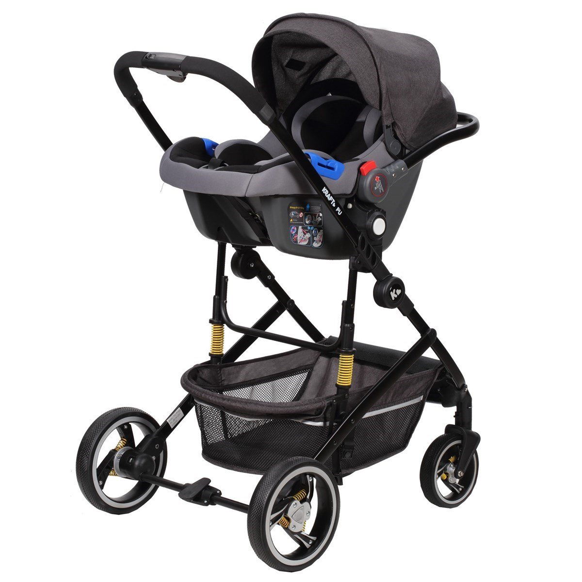 PU TRAVEL B ARABASI - DARK GREY