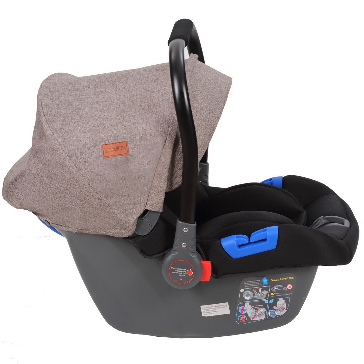 PU TRAVEL B ARABASI - DARK GREY