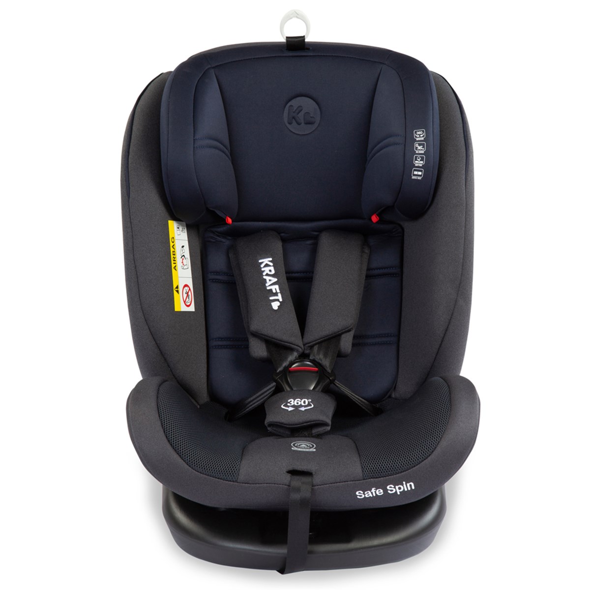 Safe Spin 0-36 kg Oto Koltuğu Kırmızı Gri