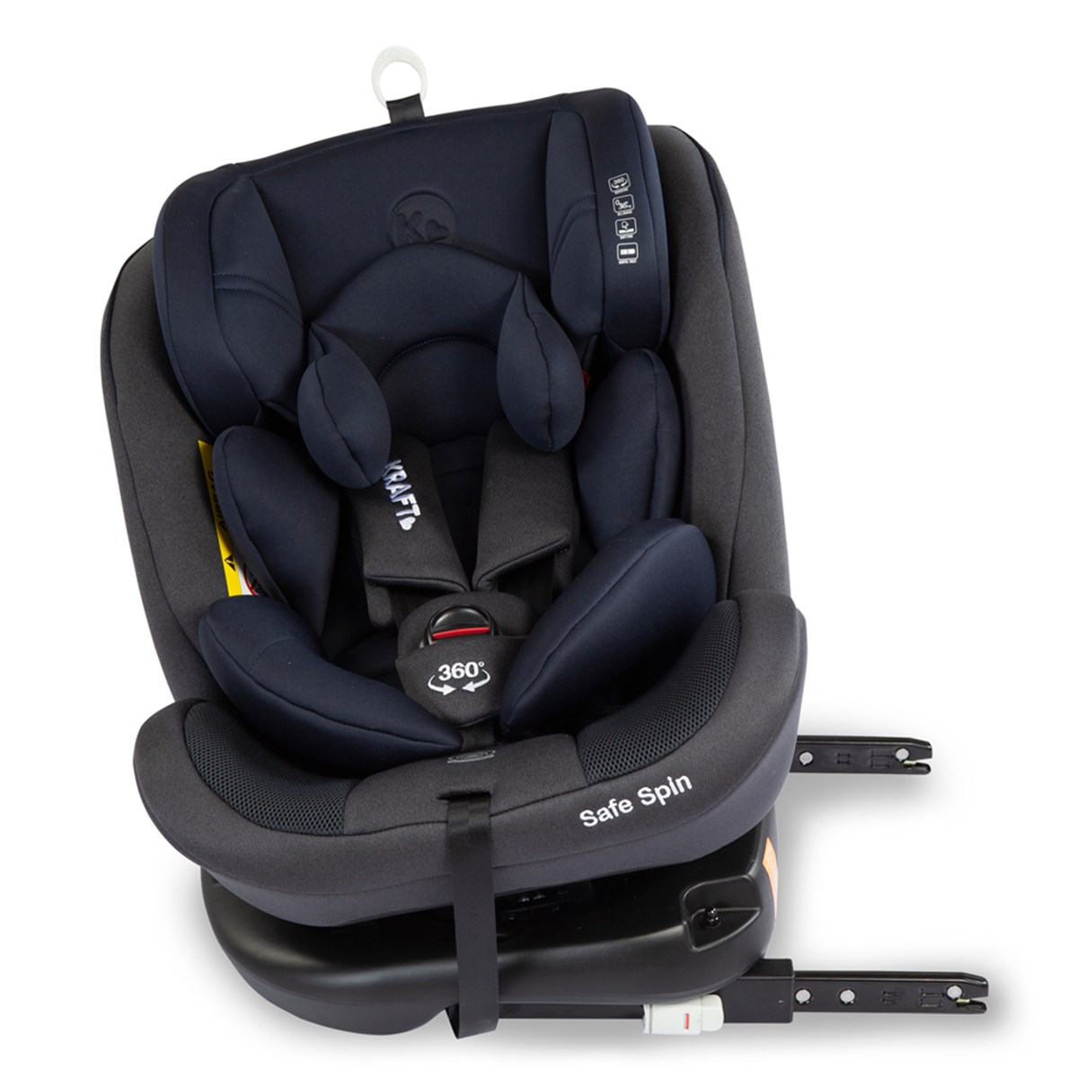 Safe Spin 0-36 kg Oto Koltuğu Kırmızı Gri